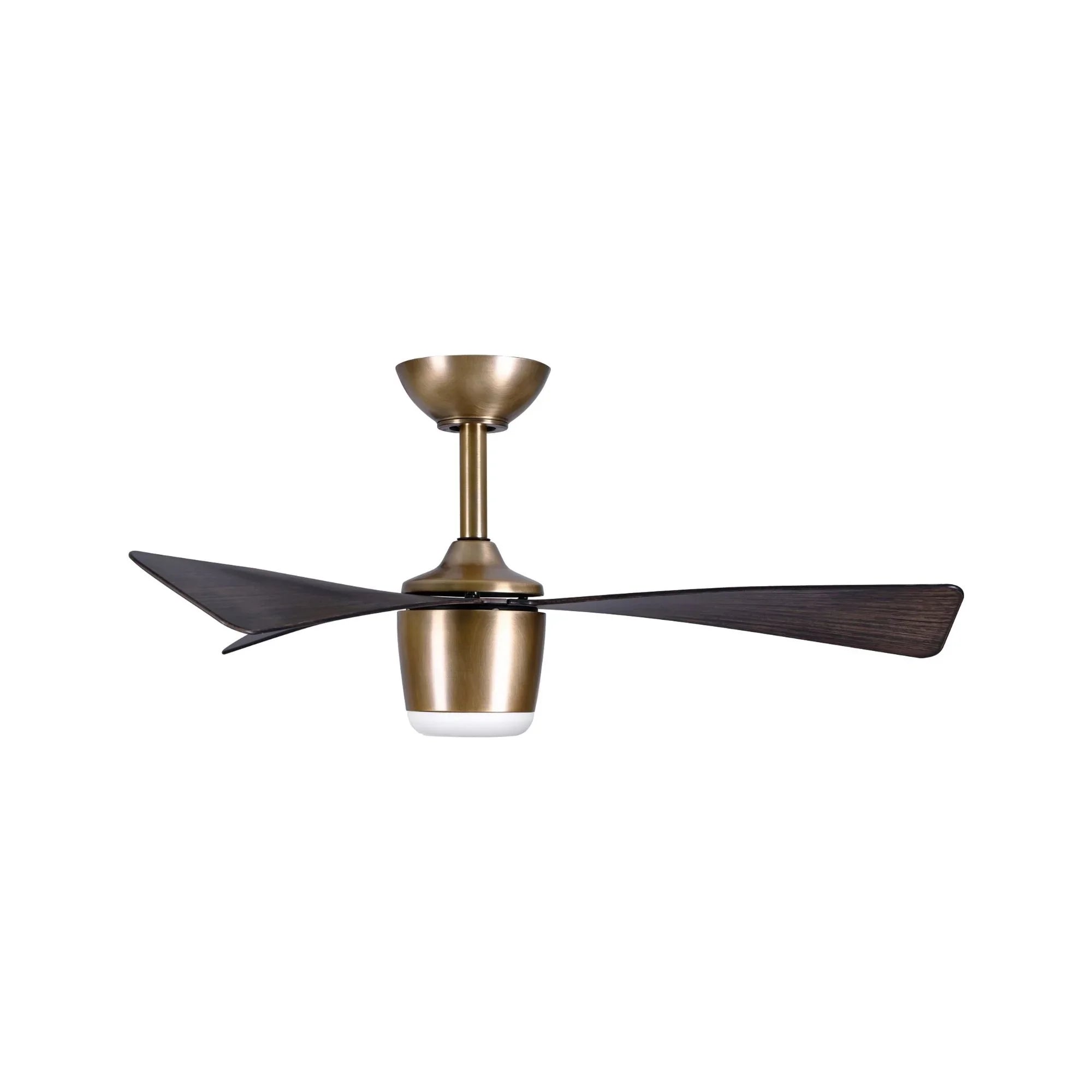 Elavan 36" Legacy Brass LED Ceiling Fan with Remote