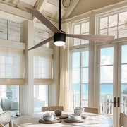 Elavan 52" Dark Bronze LED Ceiling Fan with Remote