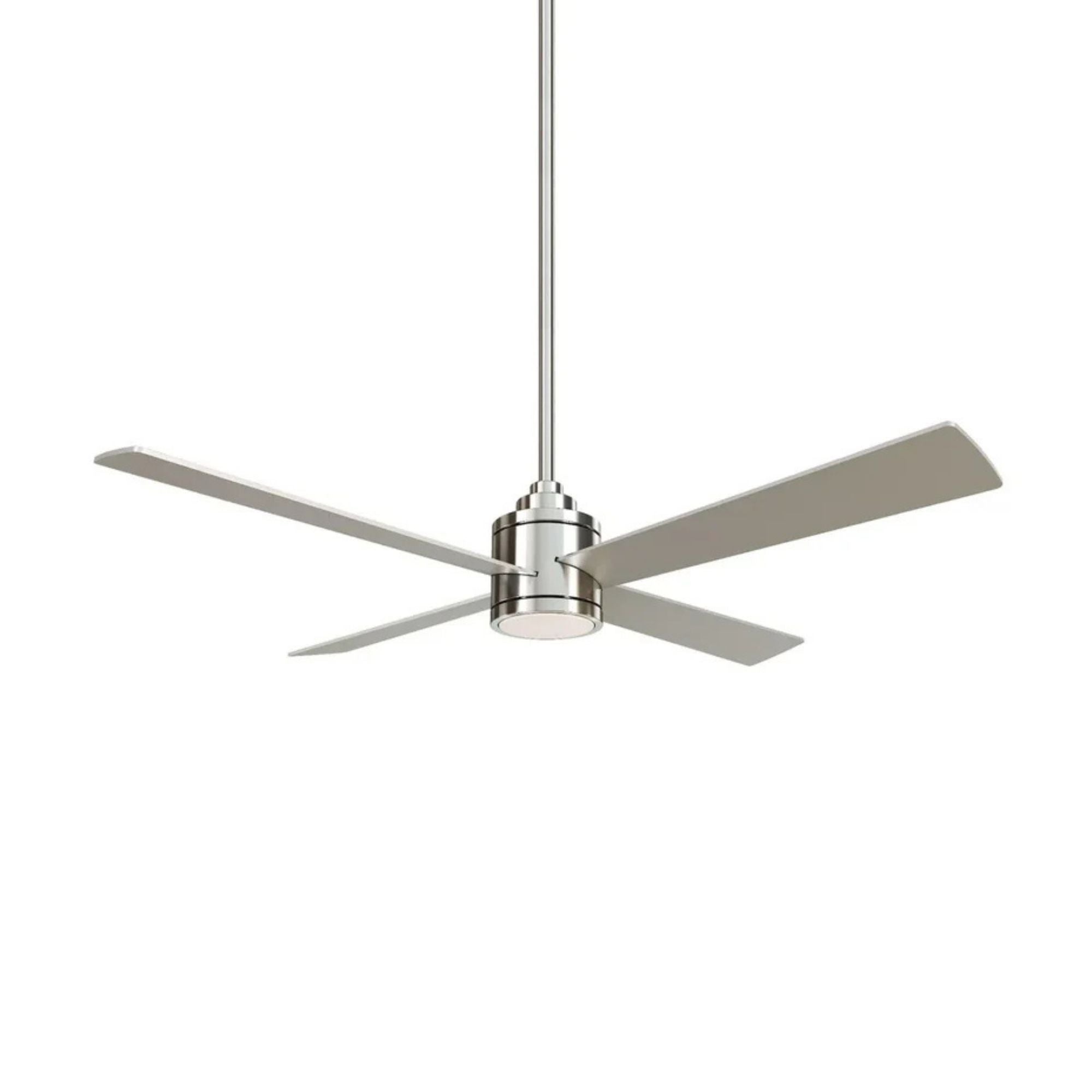 Falco 54" LED 4-Blades Ceiling Fan with Remote, Brushed Nickel