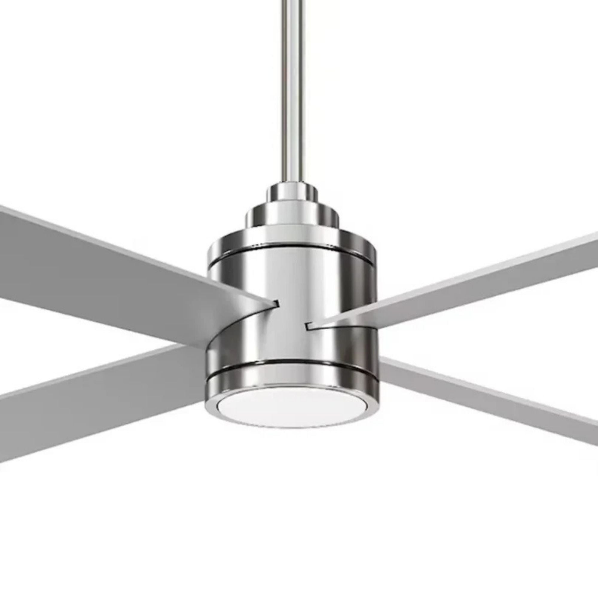 Falco 54" LED 4-Blades Ceiling Fan with Remote, Brushed Nickel