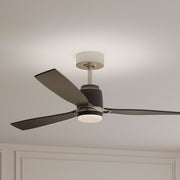 Minka Aire Foxden 53'' Smart Ceiling Fan with LED Light DC Motor