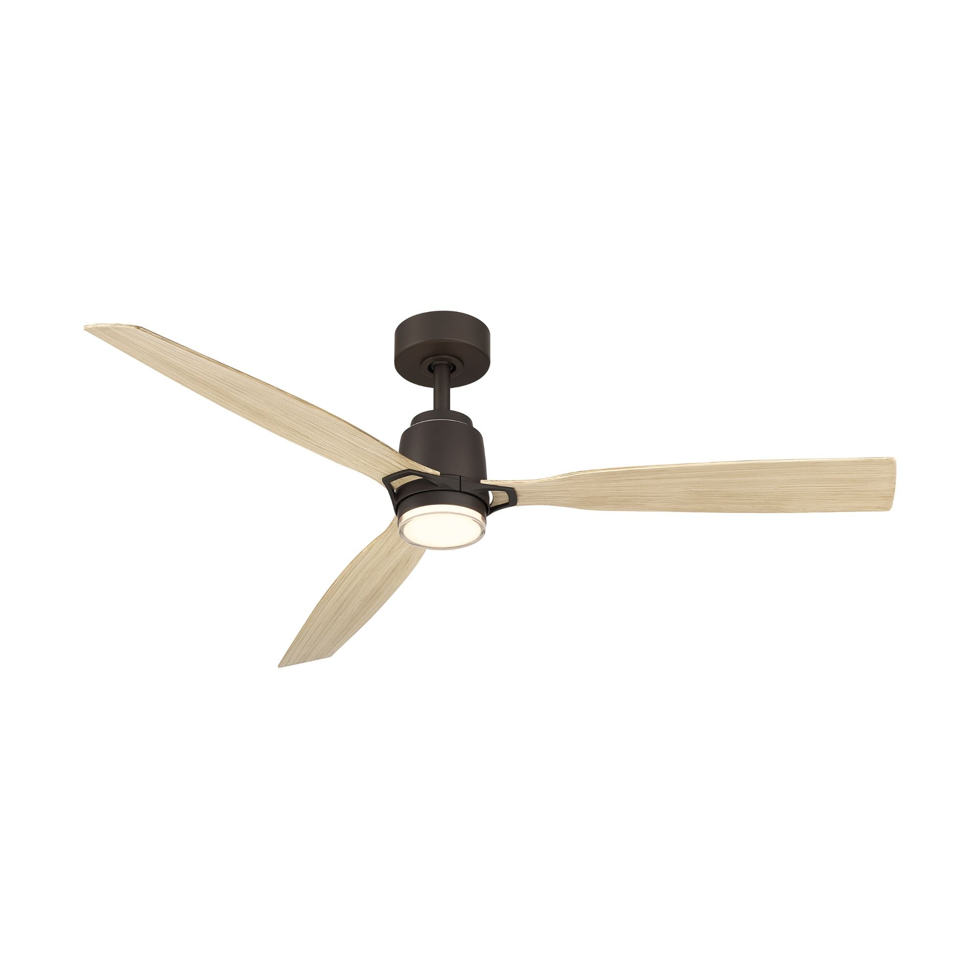 Minka Aire Foxden 53'' Smart Ceiling Fan with LED Light DC Motor Dark Bronze