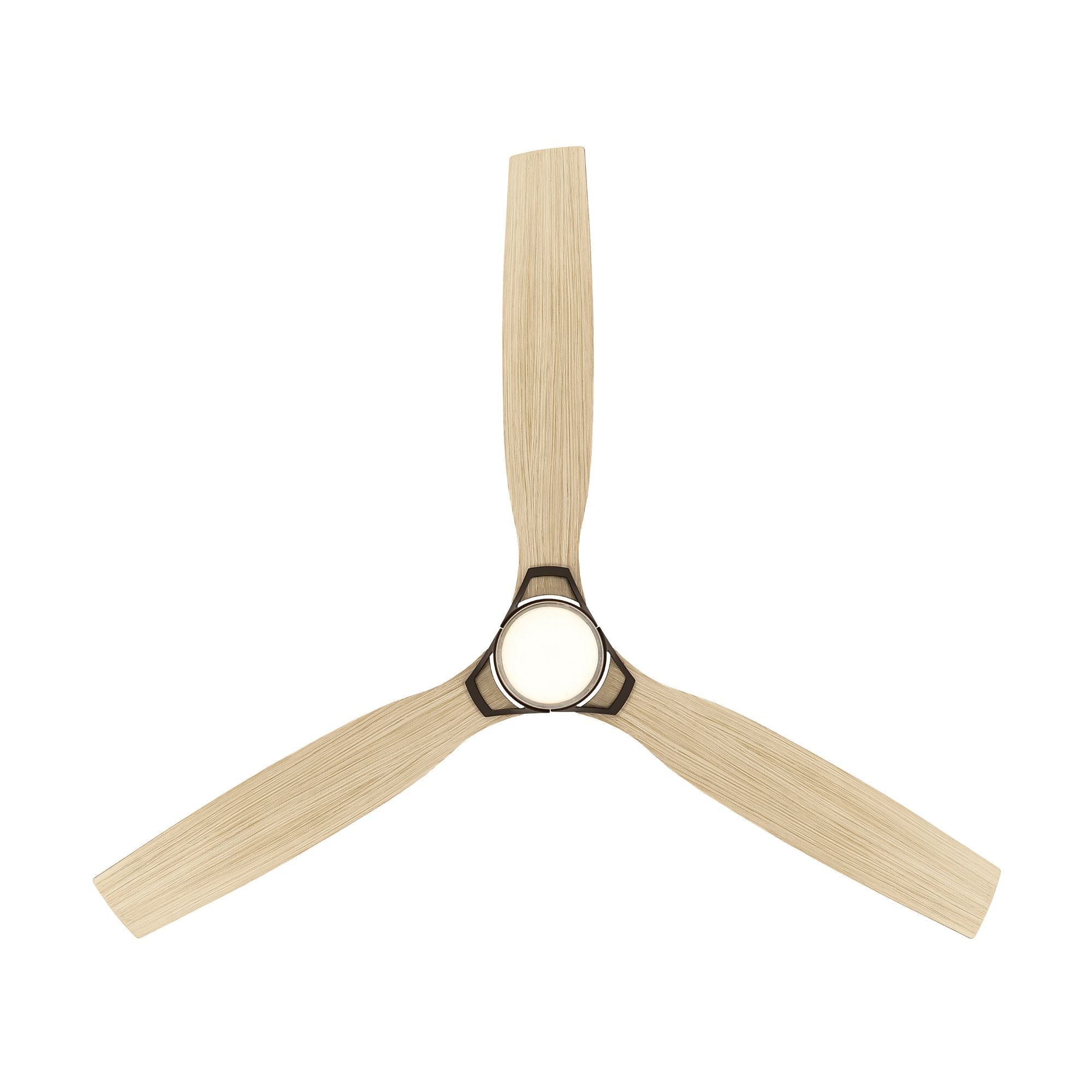 Minka Aire Foxden 53'' Smart Ceiling Fan with LED Light DC Motor Dark Bronze