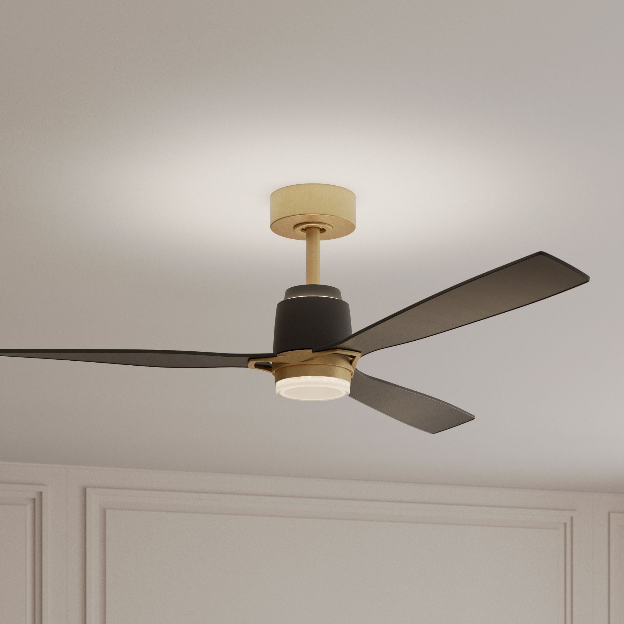Minka Aire Foxden 53'' Smart Ceiling Fan with LED Light DC Motor