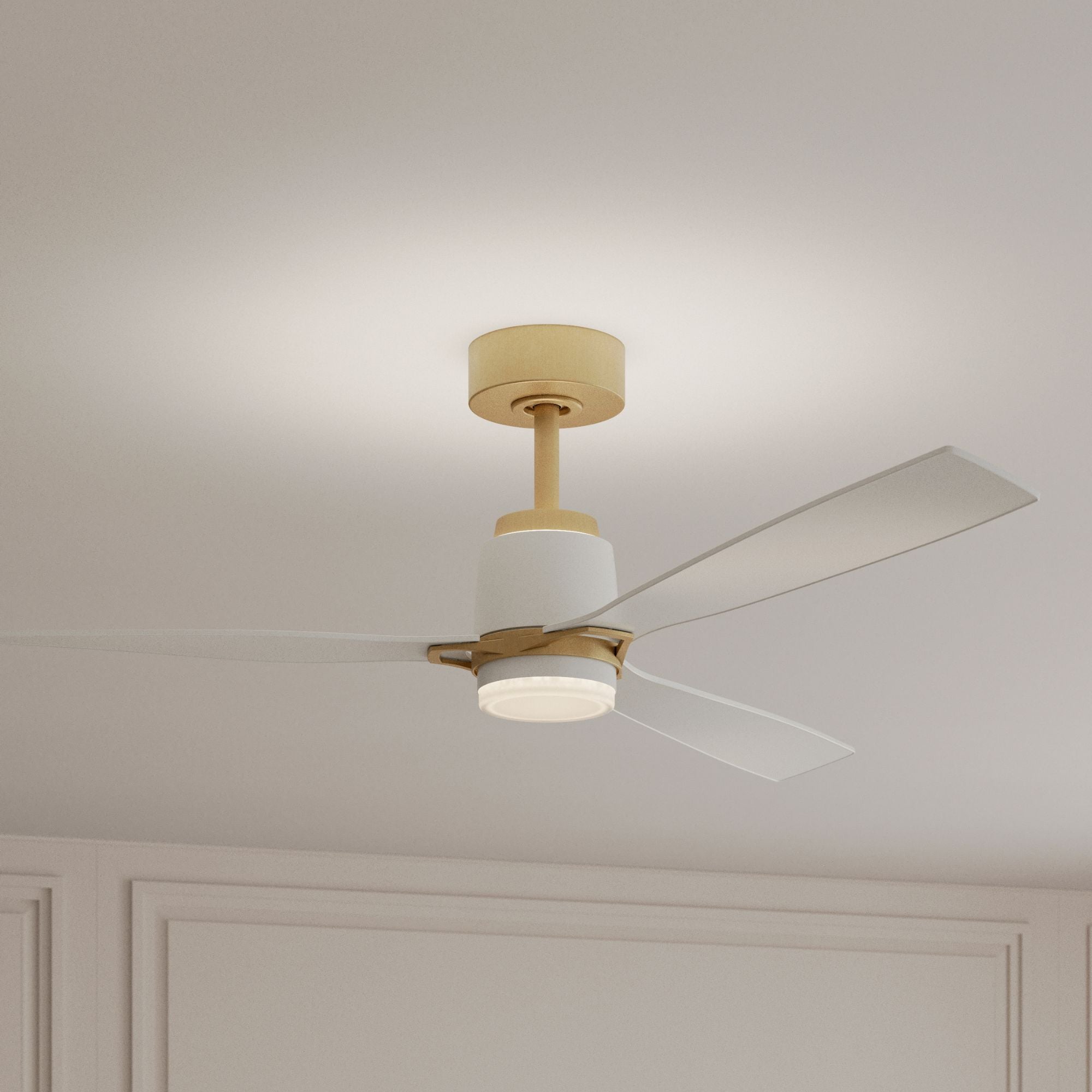 Minka Aire Foxden 53'' Smart Ceiling Fan with LED Light DC Motor