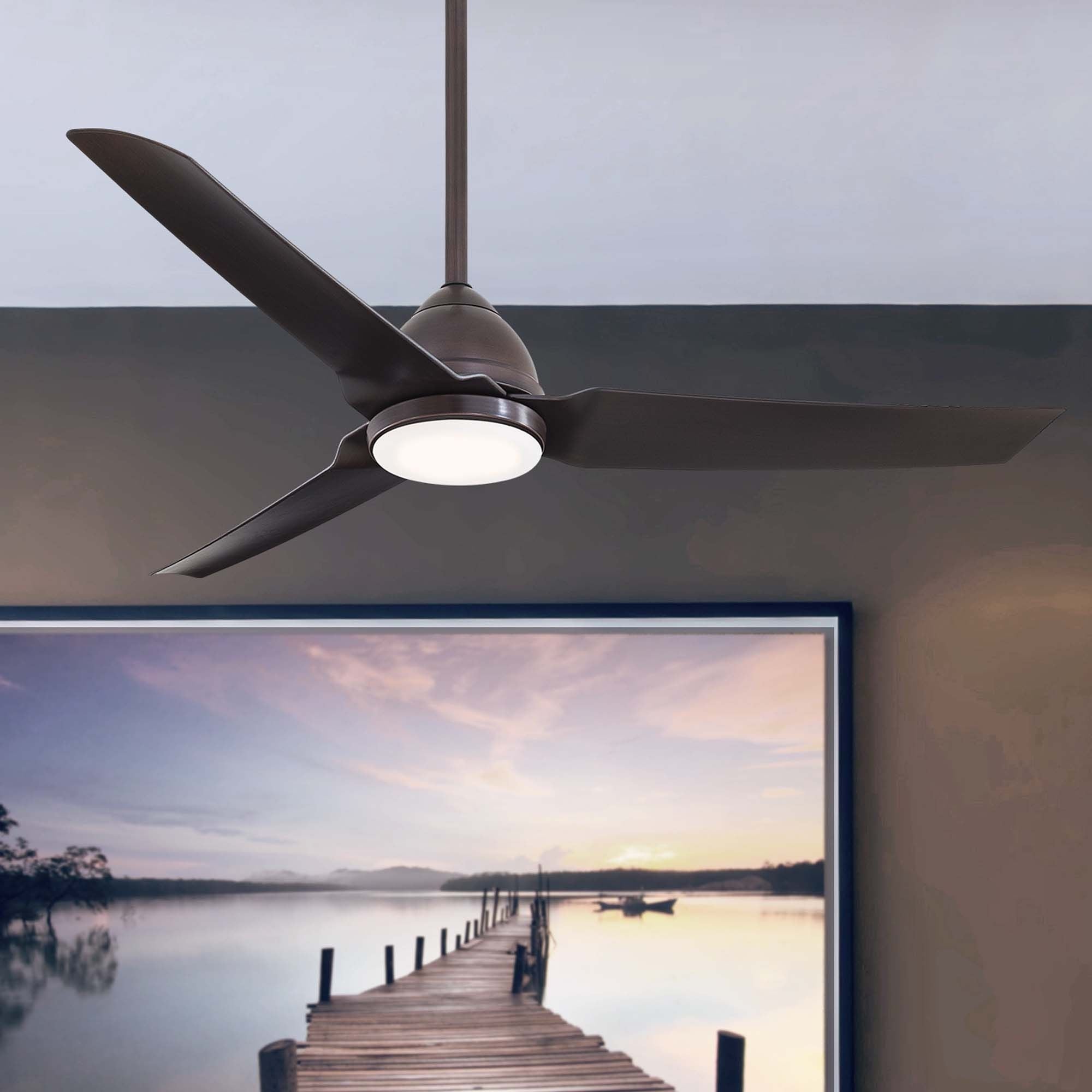 Java LED 54" Wet Rated Ceiling Fan - Bees Lighting