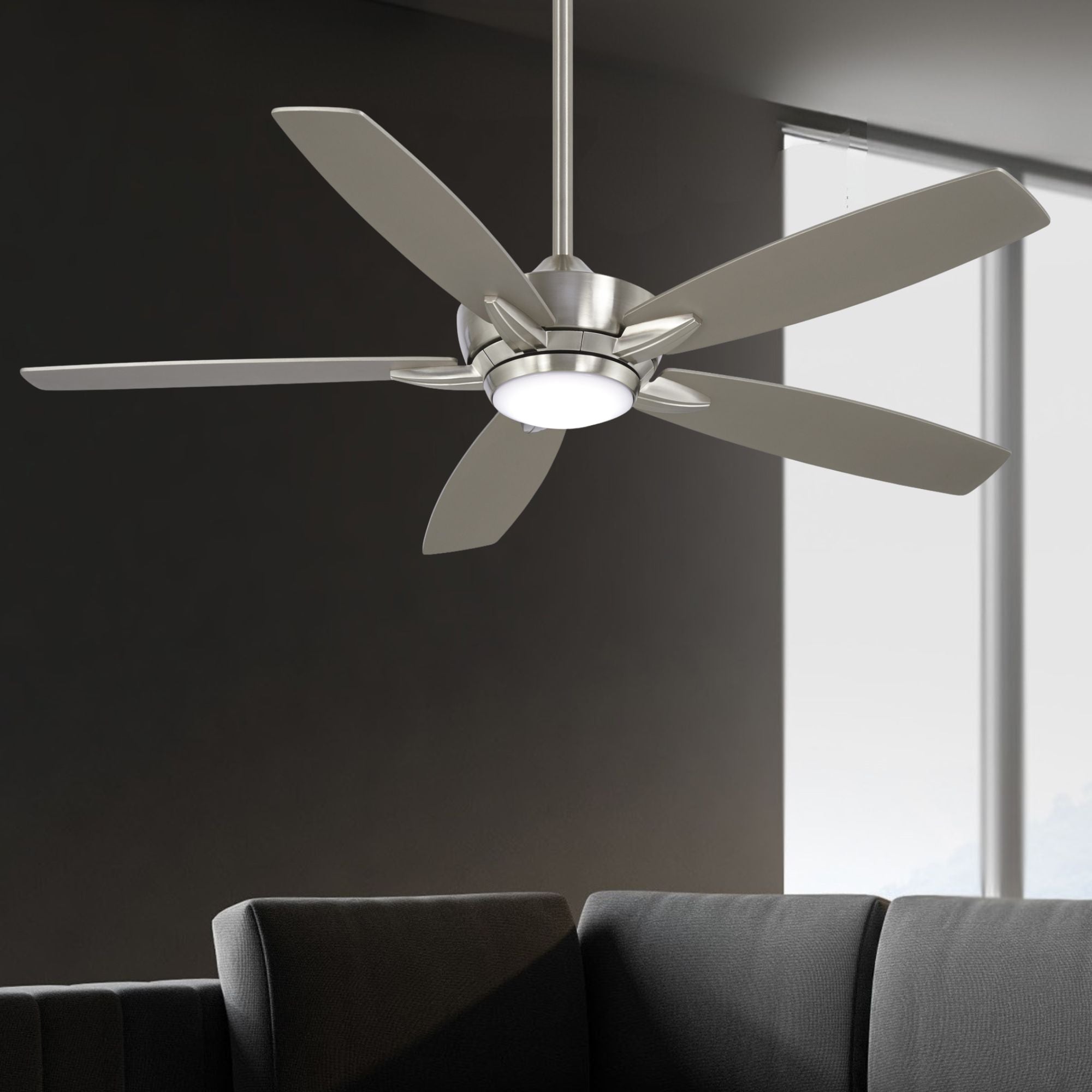 Kelvyn 52" Indoor LED Ceiling Fan - Bees Lighting