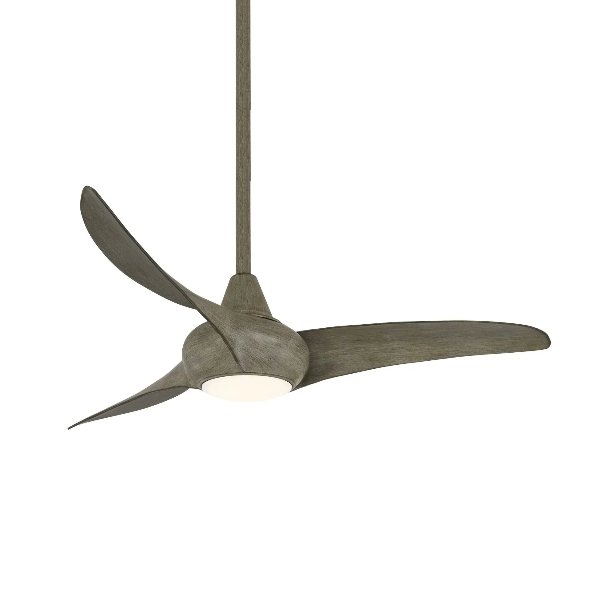 Light Wave LED 44" 3-Blade Driftwood Ceiling Fan with Light and Remote