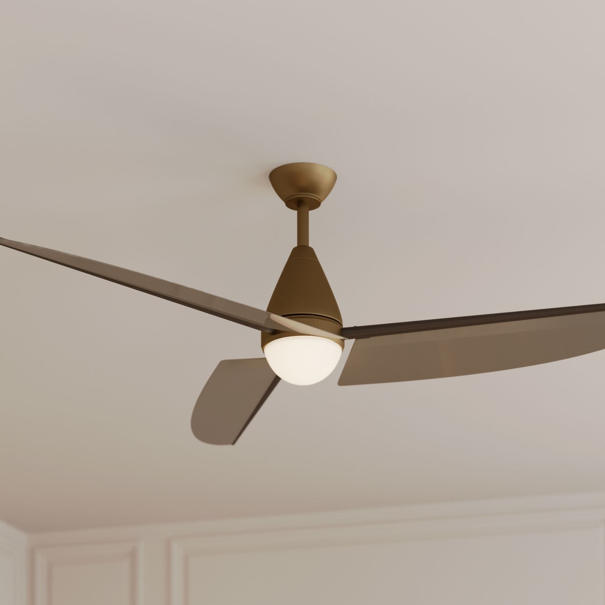 Minka Aire Lirden 65'' Ceiling Fan with LED Light DC Motor