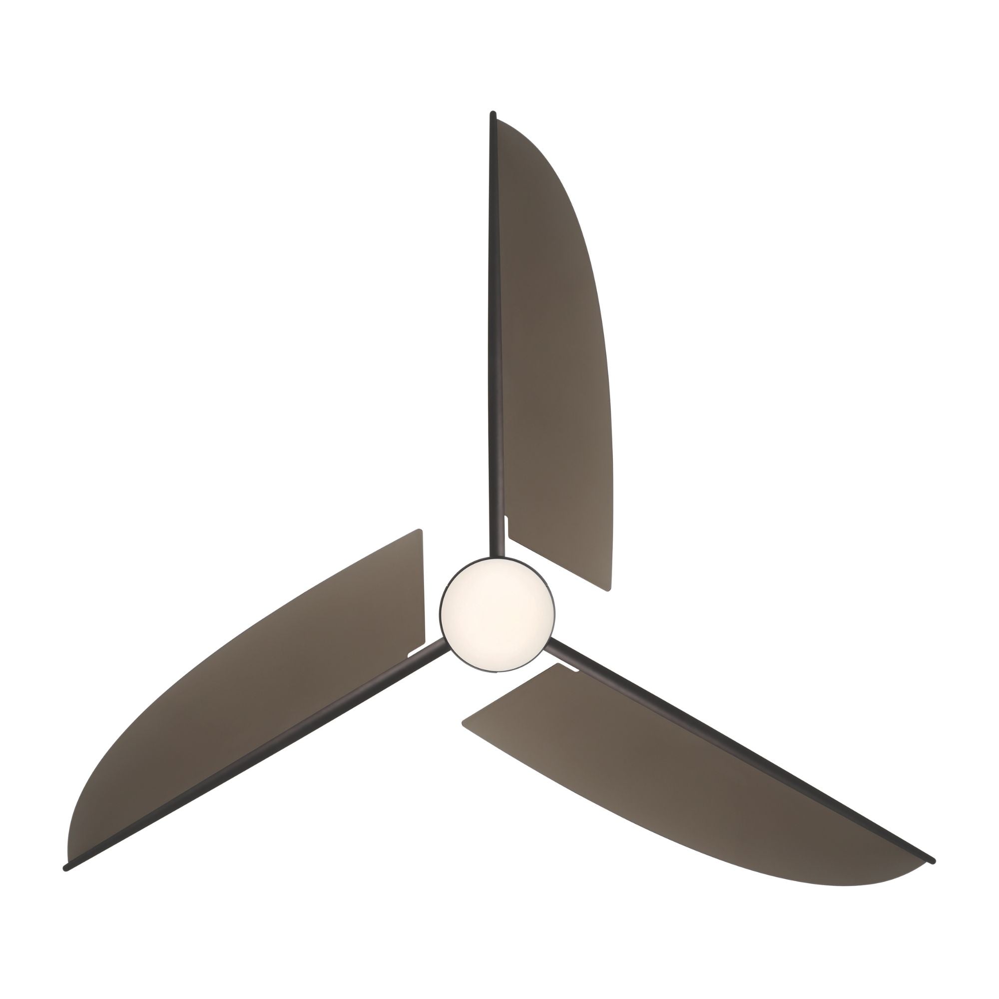 Minka Aire Lirden 65'' Smart Ceiling Fan with LED Light DC Motor Heritage Brass/Dark Bronze