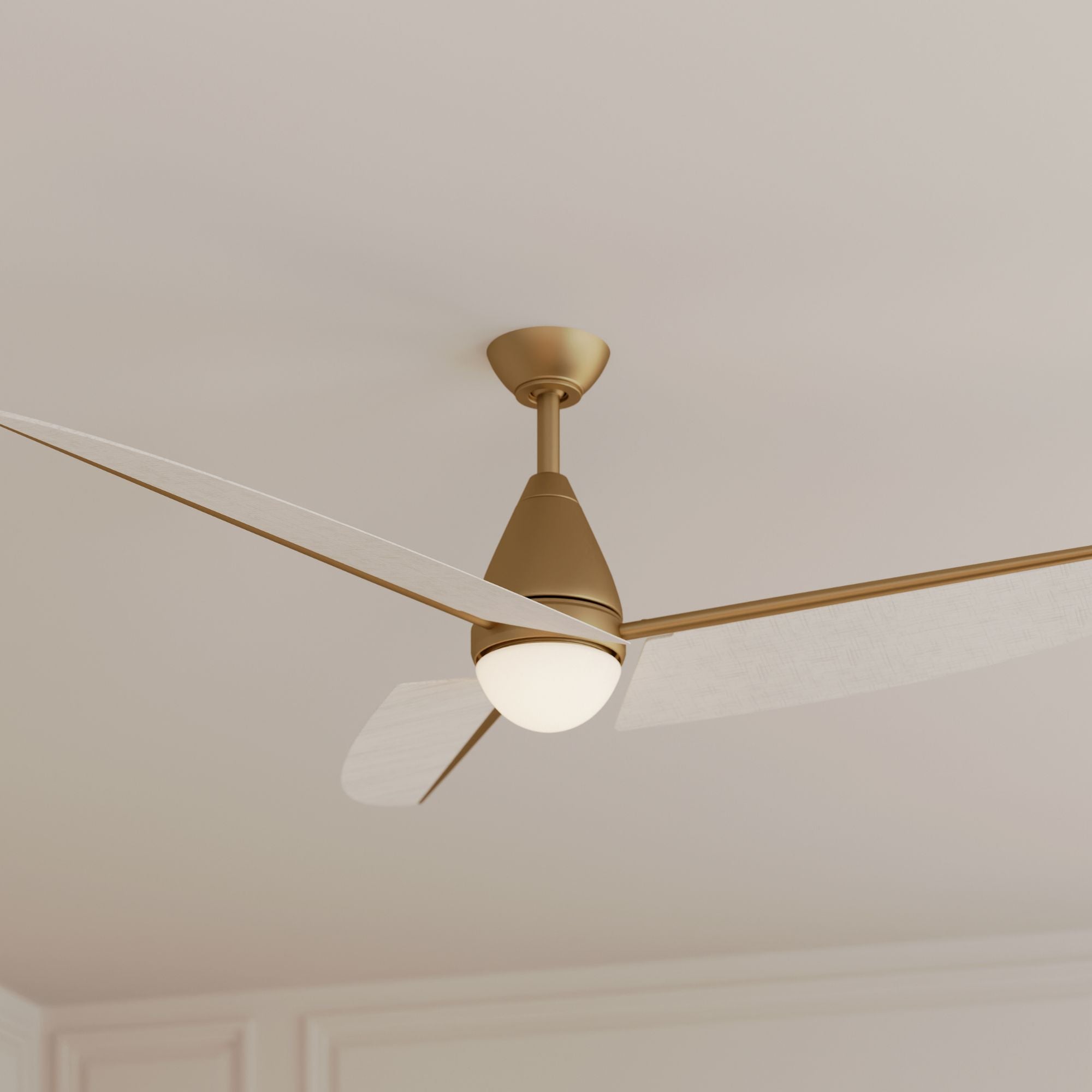 Minka Aire Lirden 65'' Ceiling Fan with LED Light DC Motor