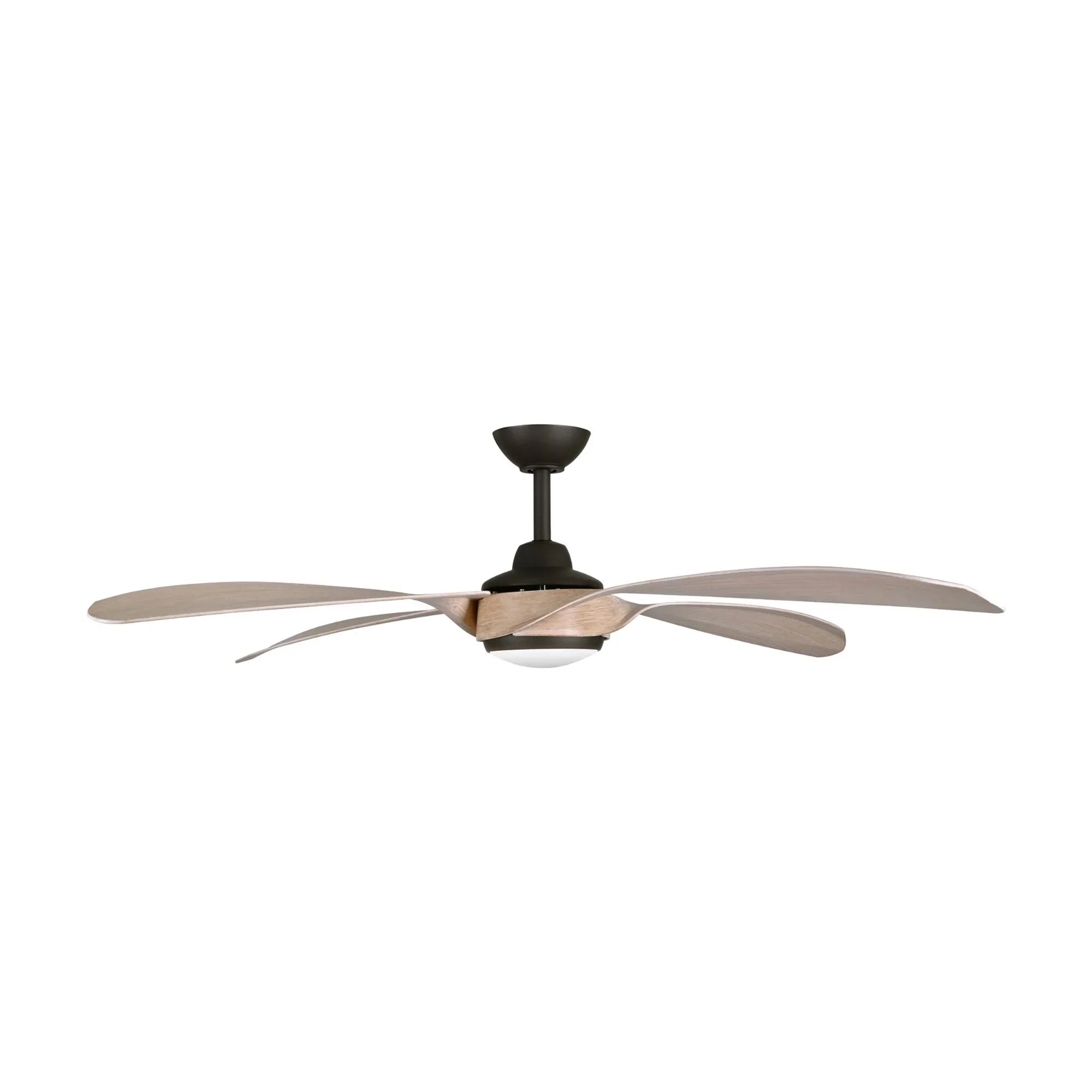 Mortyn 60" Indoor/Outdoor LED Ceiling Fan, Dark Bronze