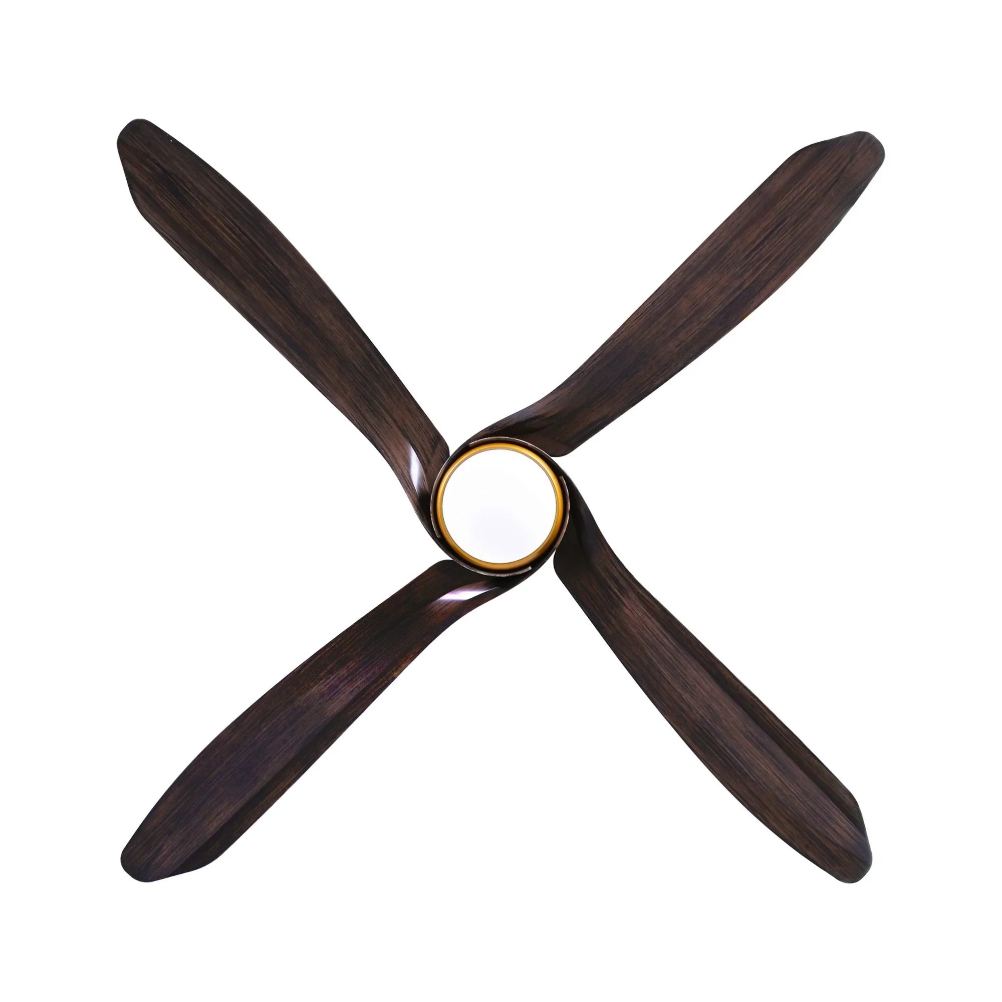 Mortyn 60" Indoor/Outdoor LED Ceiling Fan, Legacy Brass