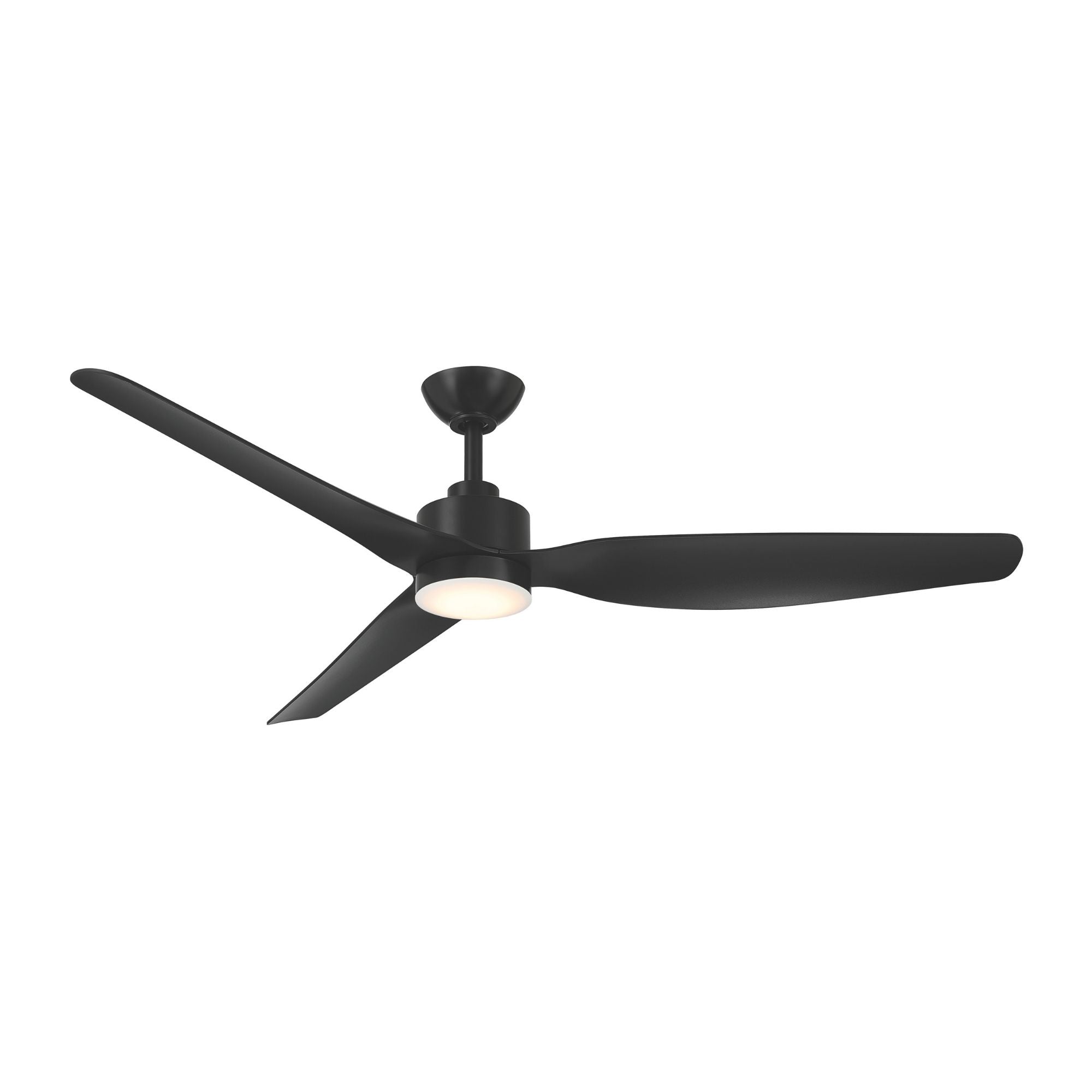 Minka Aire Norwynd 60'' Smart Ceiling Fan with LED Light DC Motor Coal Black