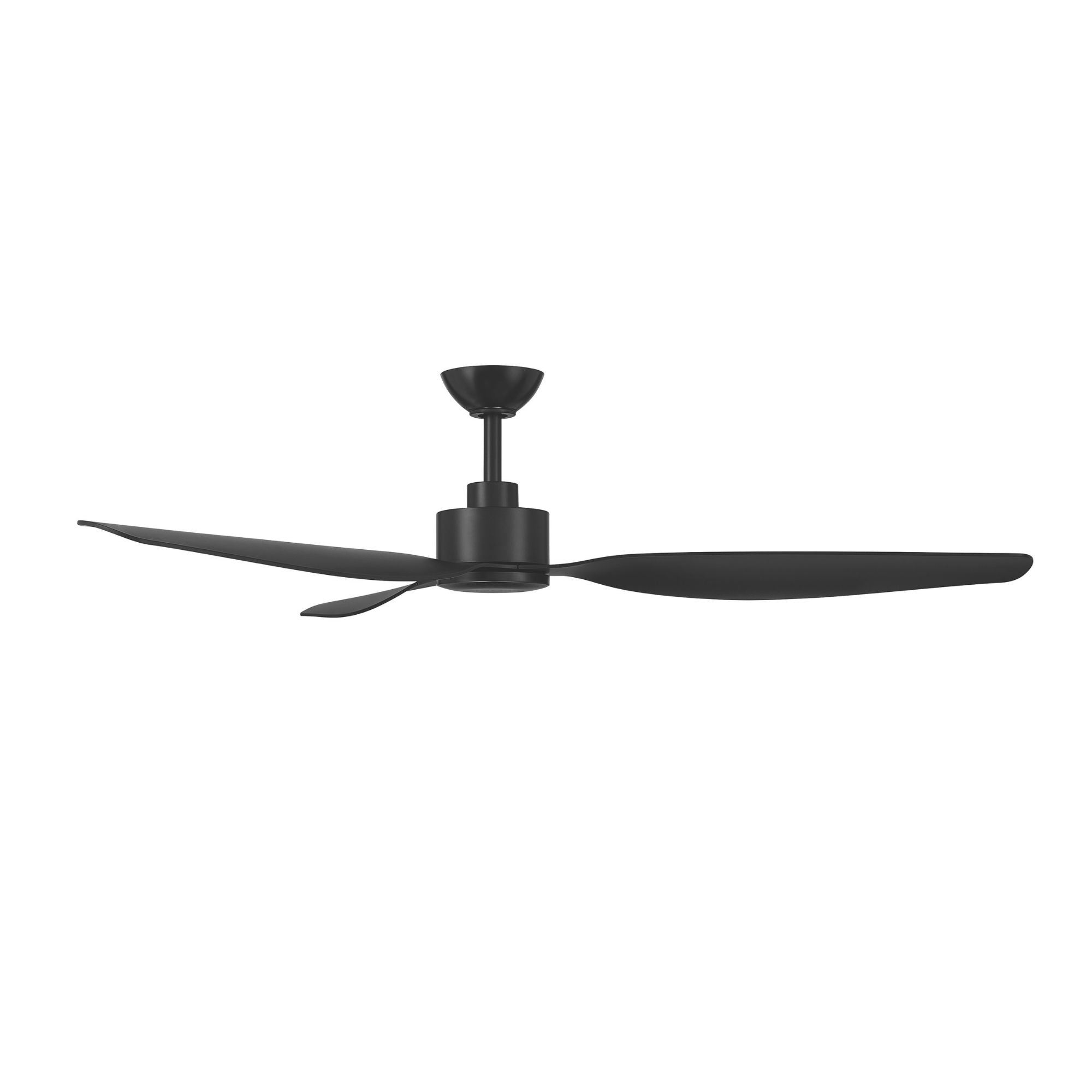 Minka Aire Norwynd 60'' Smart Ceiling Fan with LED Light DC Motor Coal Black