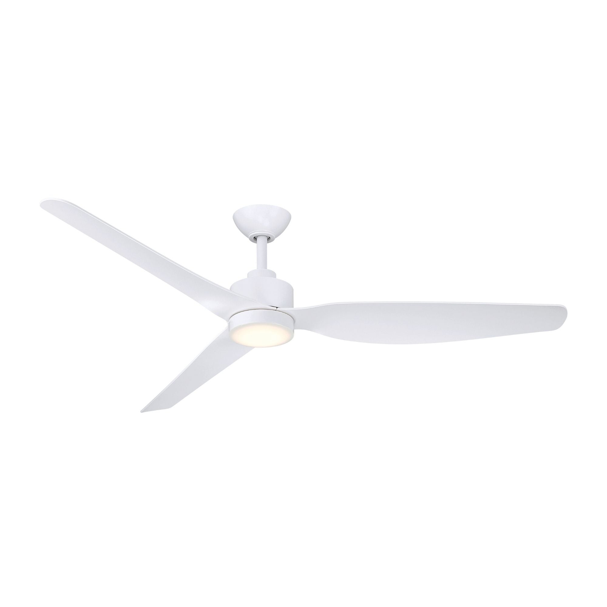 Minka Aire Norwynd 60'' Smart Ceiling Fan with LED Light DC Motor Flat White
