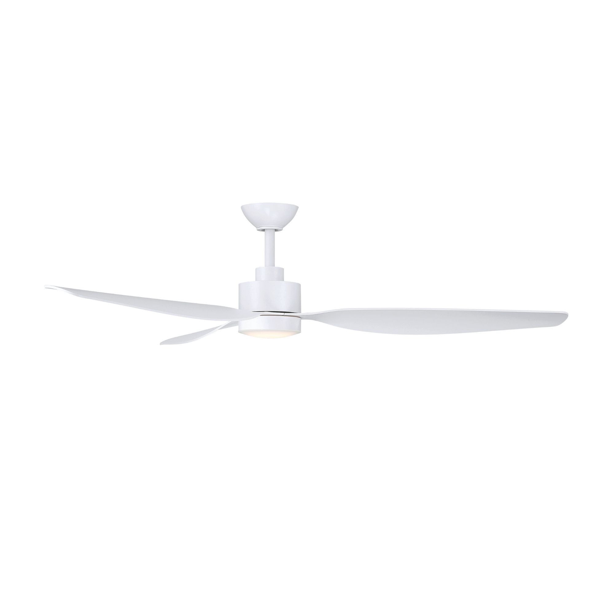 Minka Aire Norwynd 60'' Smart Ceiling Fan with LED Light DC Motor Flat White