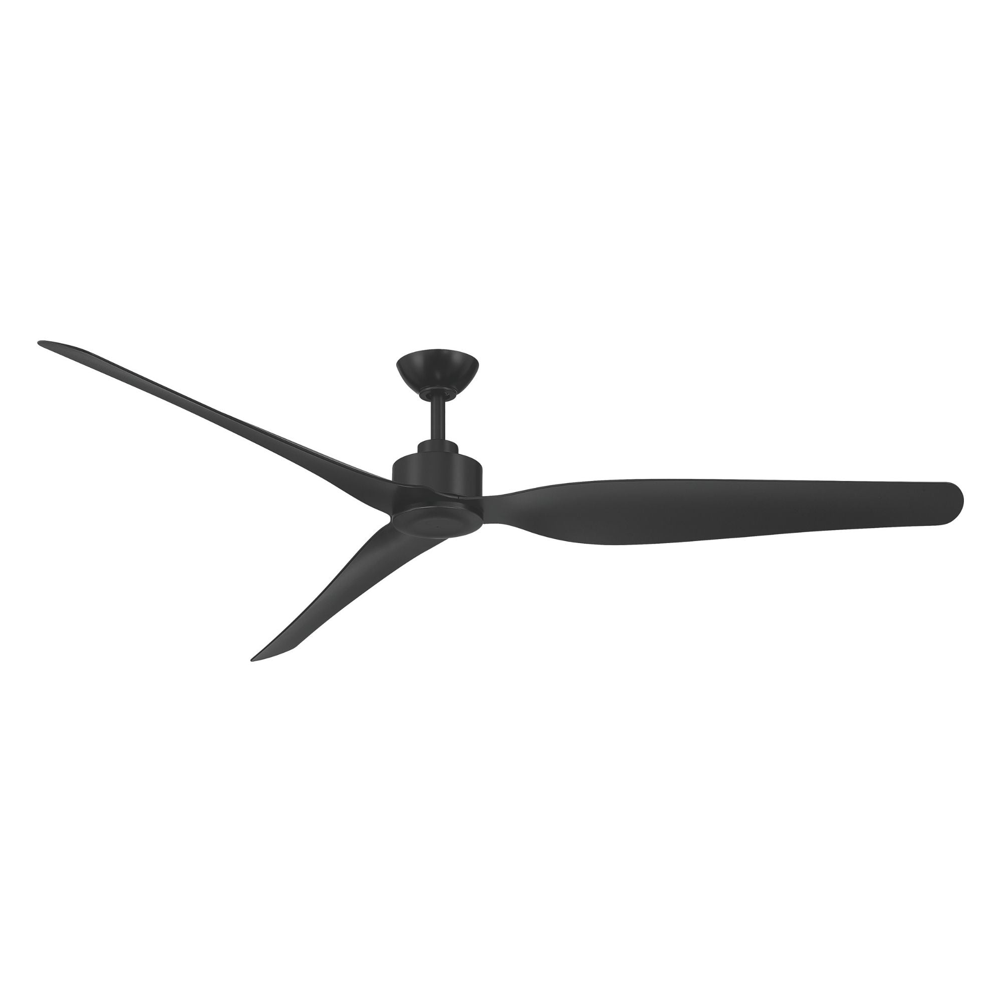 Minka Aire Norwynd 72'' Smart Ceiling Fan with LED Light DC Motor Coal Black