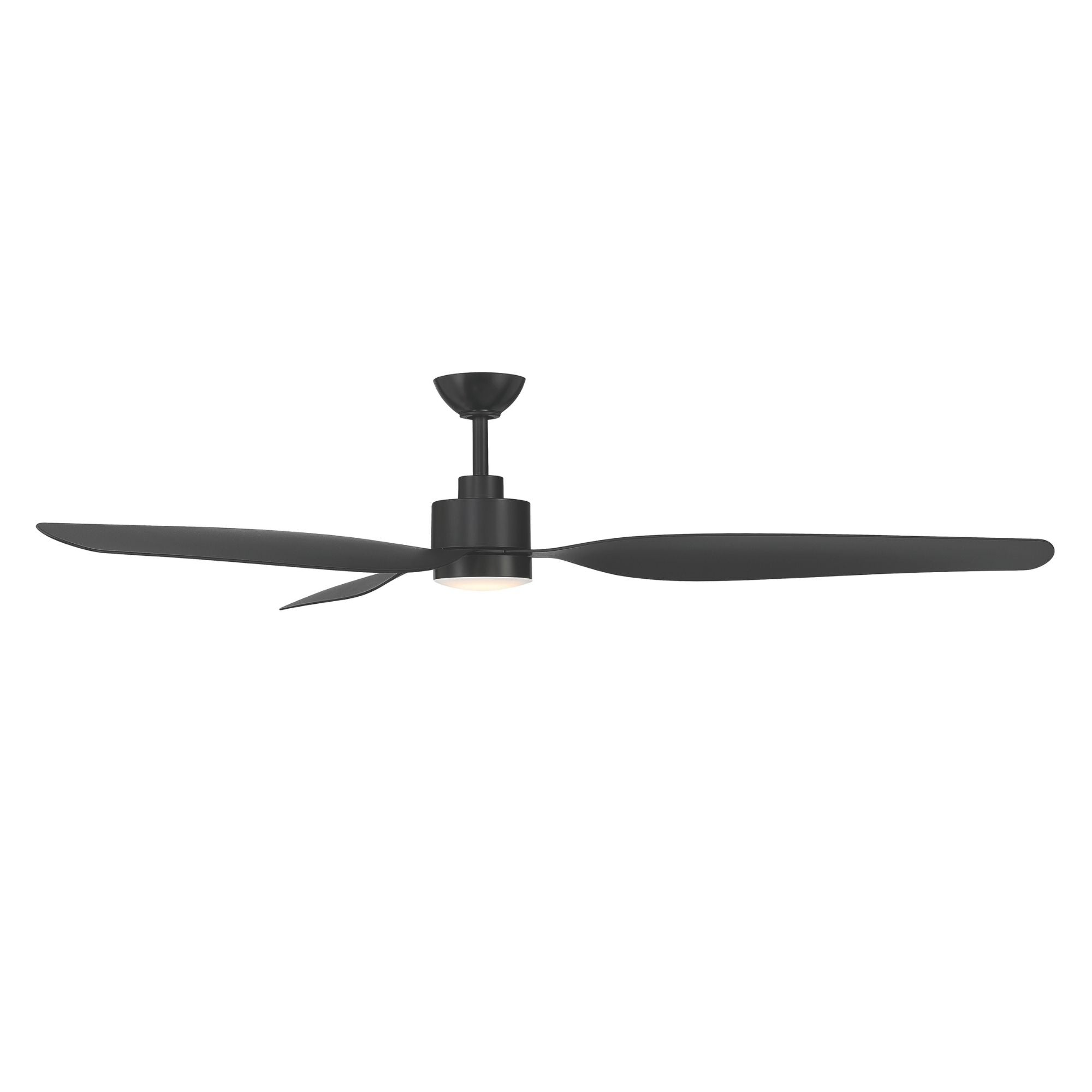 Minka Aire Norwynd 72'' Smart Ceiling Fan with LED Light DC Motor Coal Black