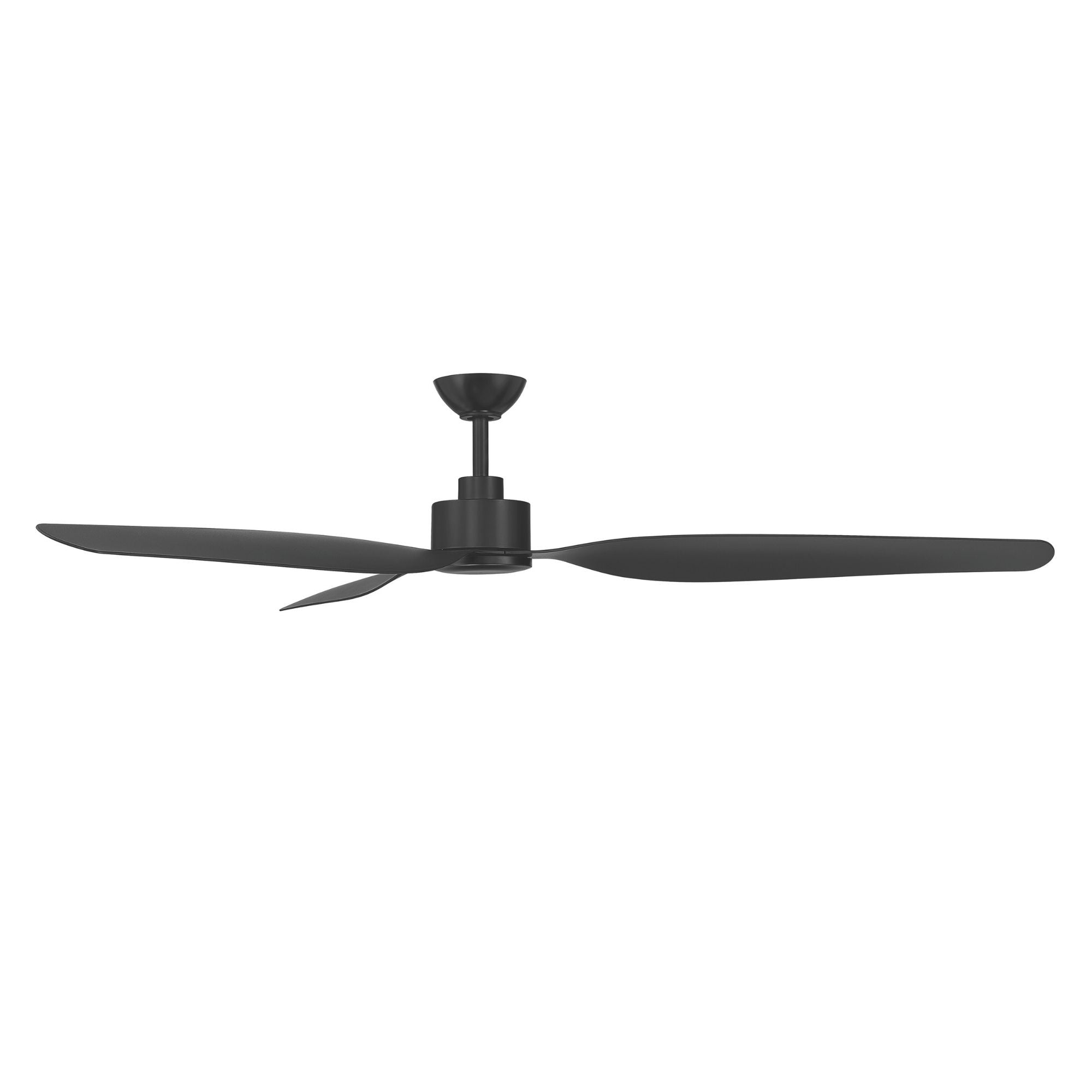Minka Aire Norwynd 72'' Smart Ceiling Fan with LED Light DC Motor Coal Black