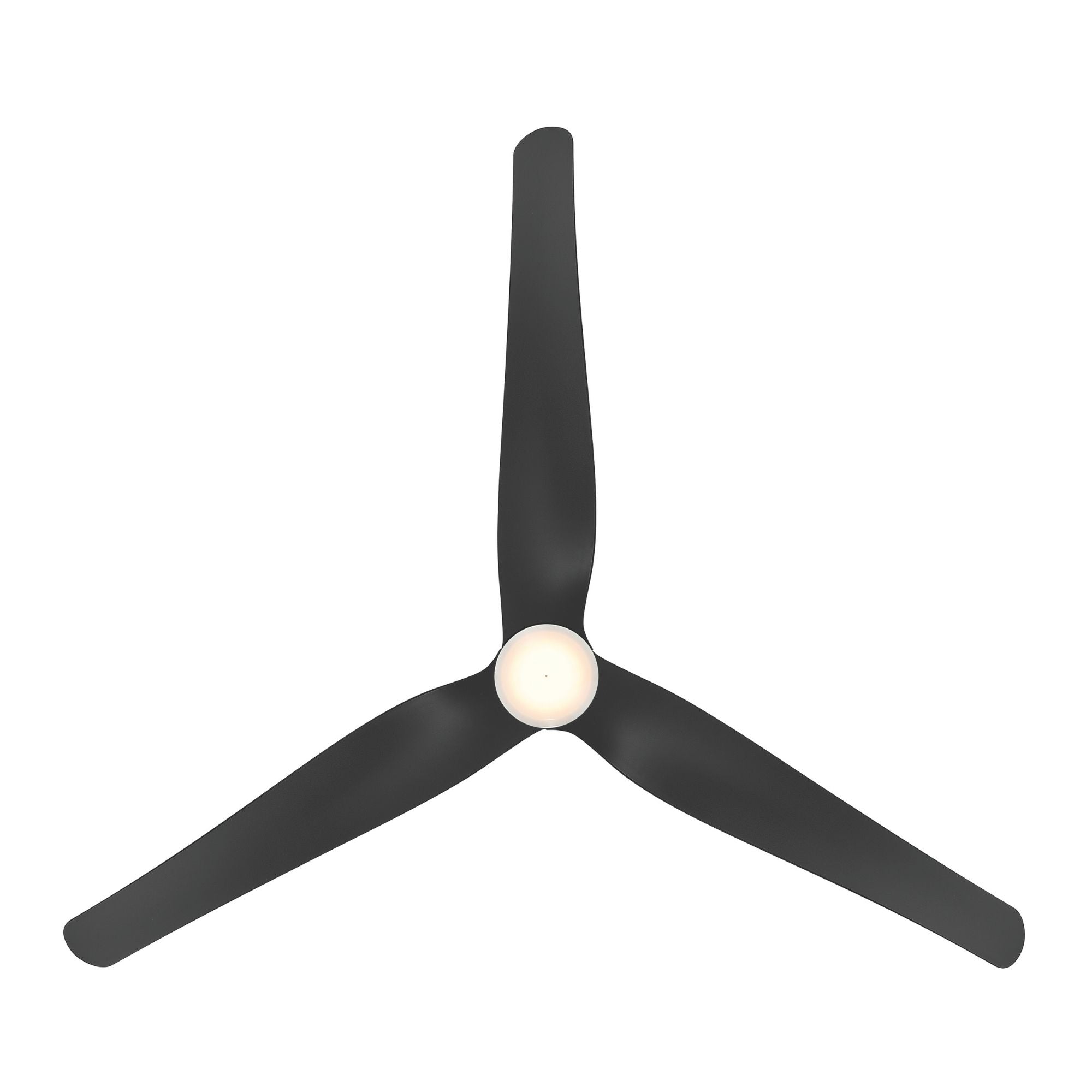 Minka Aire Norwynd 72'' Smart Ceiling Fan with LED Light DC Motor Coal Black