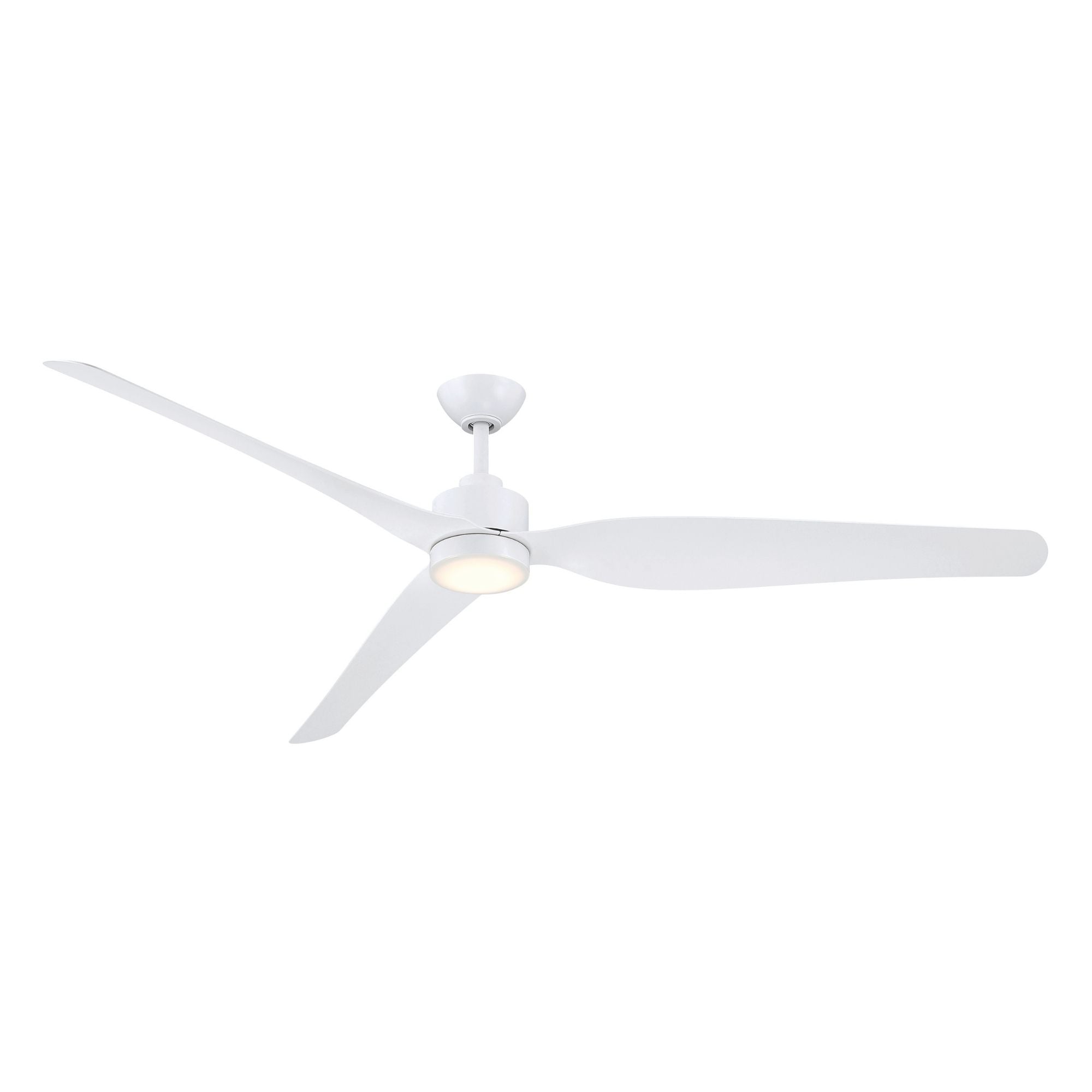 Minka Aire Norwynd 72'' Smart Ceiling Fan with LED Light DC Motor Flat White