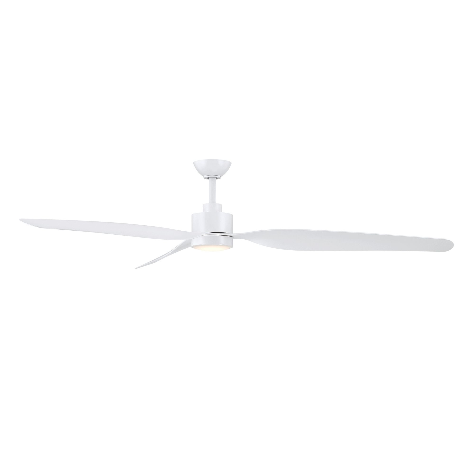 Minka Aire Norwynd 72'' Smart Ceiling Fan with LED Light DC Motor Flat White