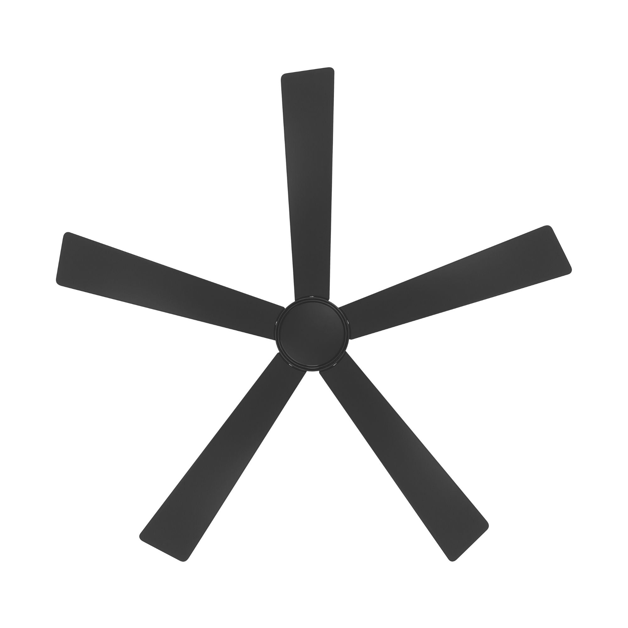 Oovin 54" 5-CCT LED Smart Ceiling Fan, Full Coal Finish