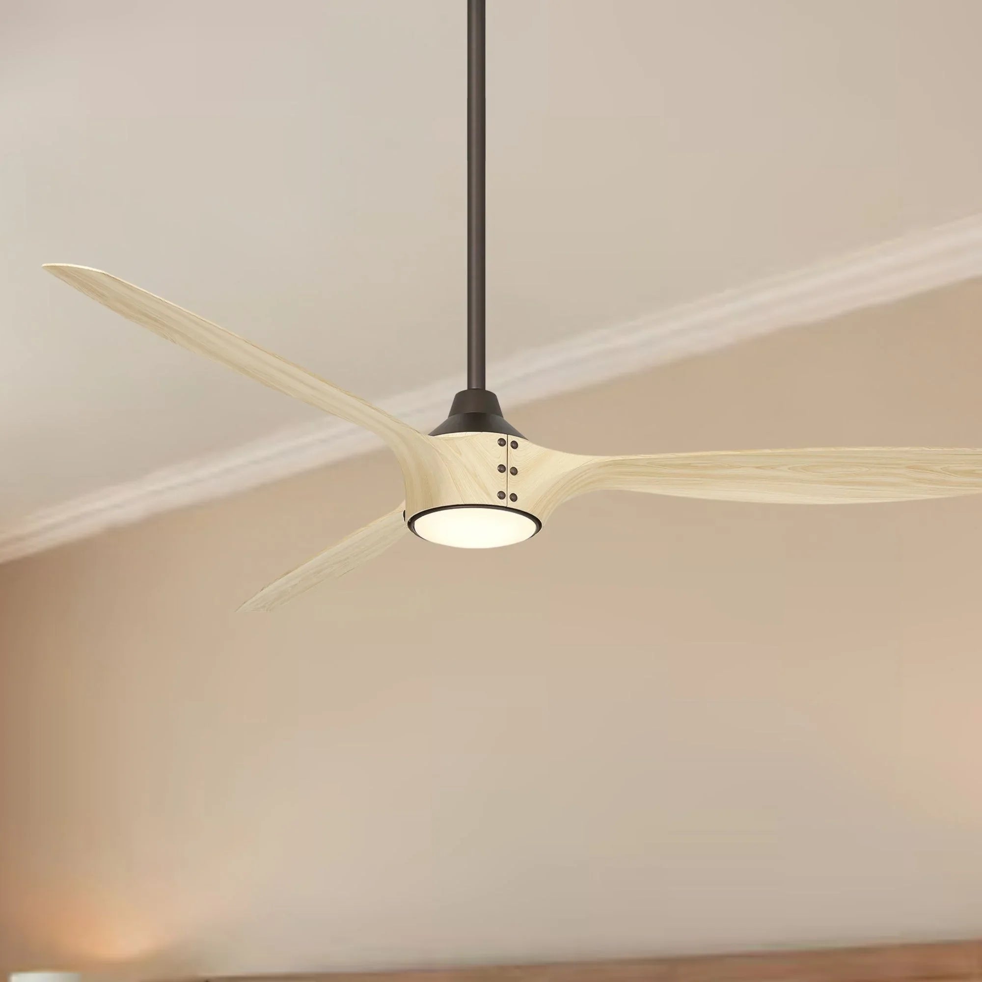 Pierce 65" Bronze LED Smart Ceiling Fan