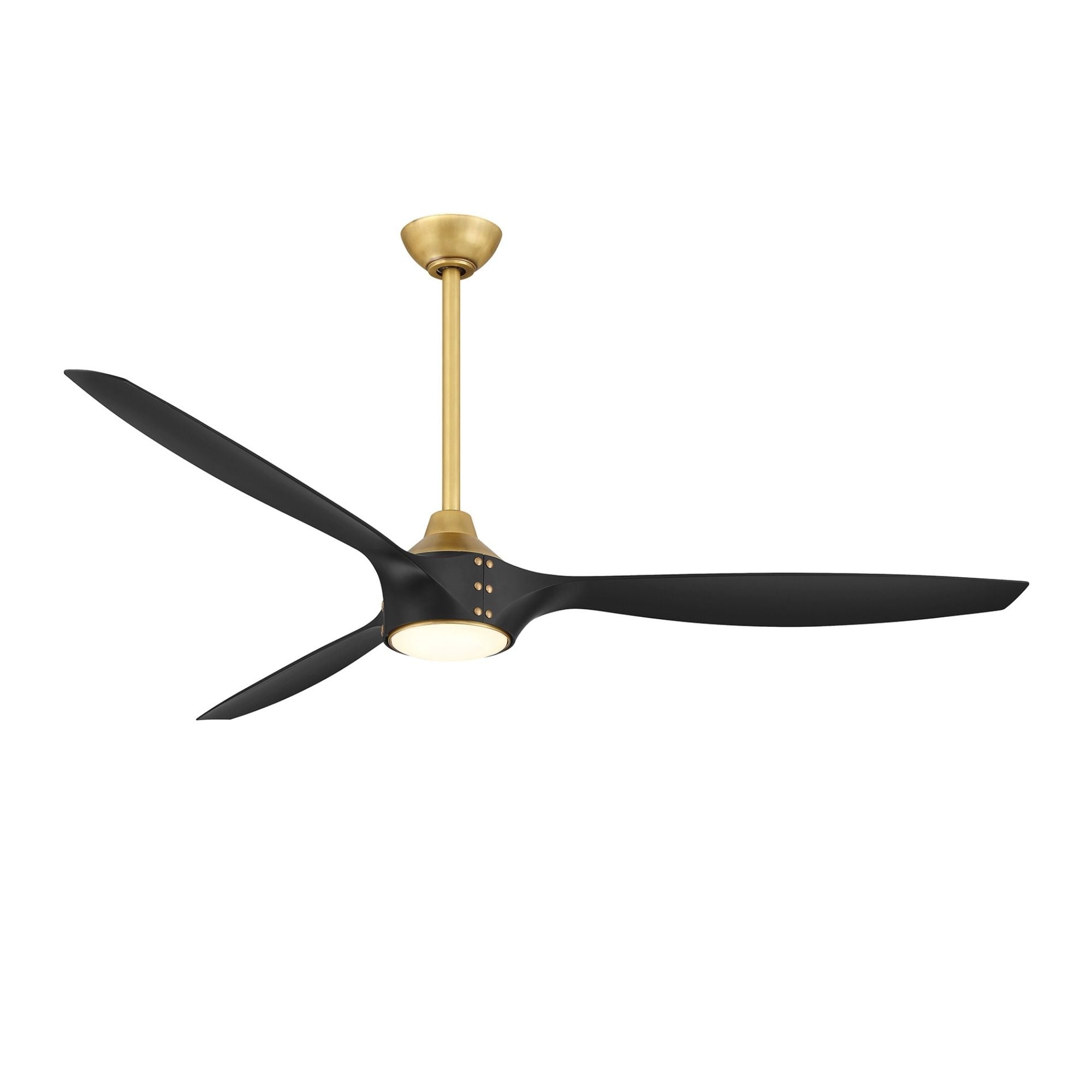 Pierce 65" Brass LED Smart Ceiling Fan