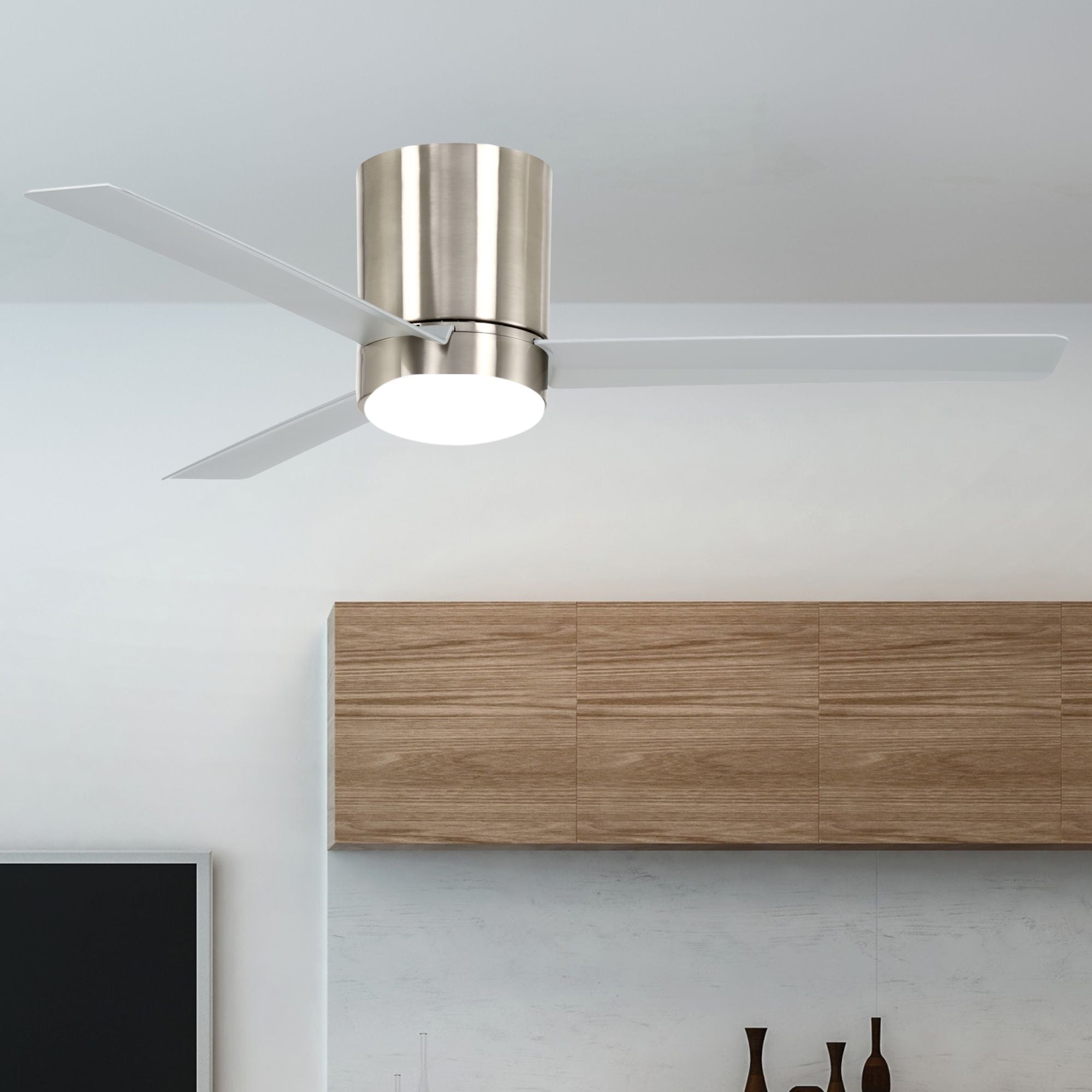Roto Flush 52" LED Ceiling Fan - Bees Lighting