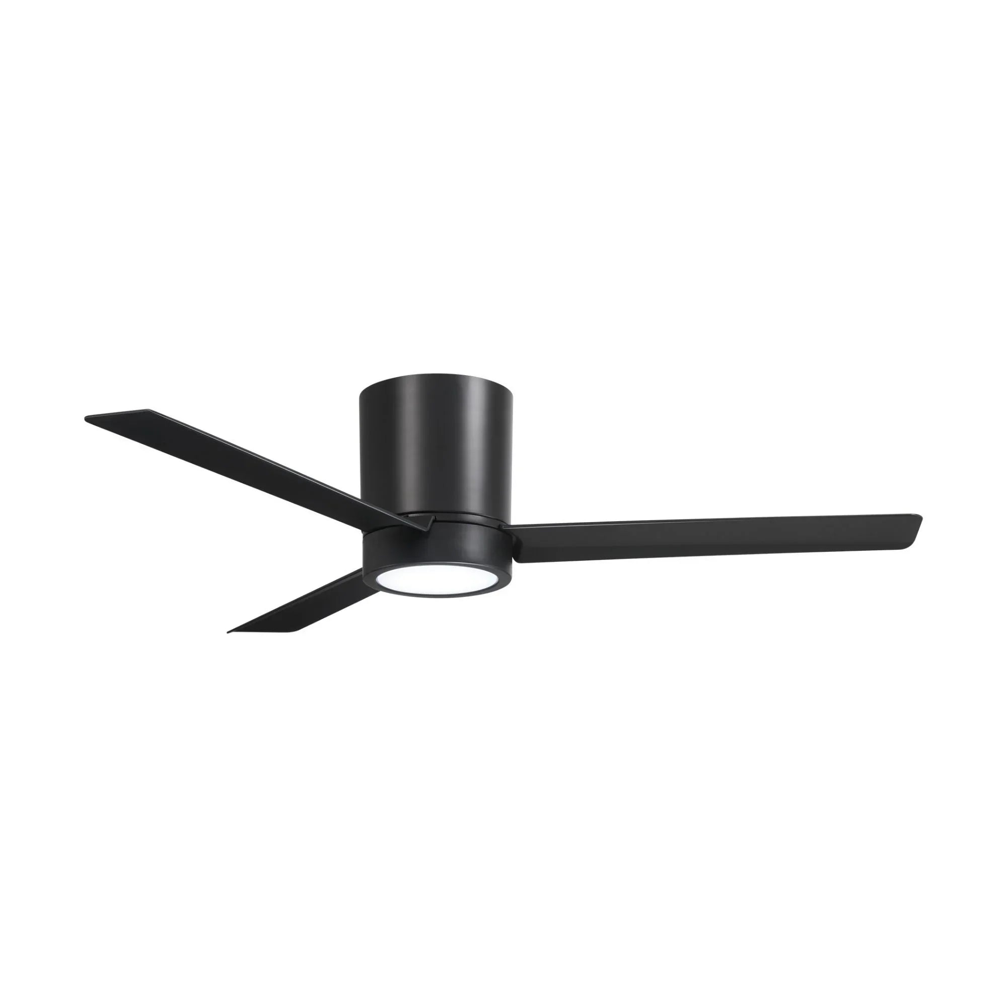 Roto Flush 52" Black Coal LED Ceiling Fan with Remote Control