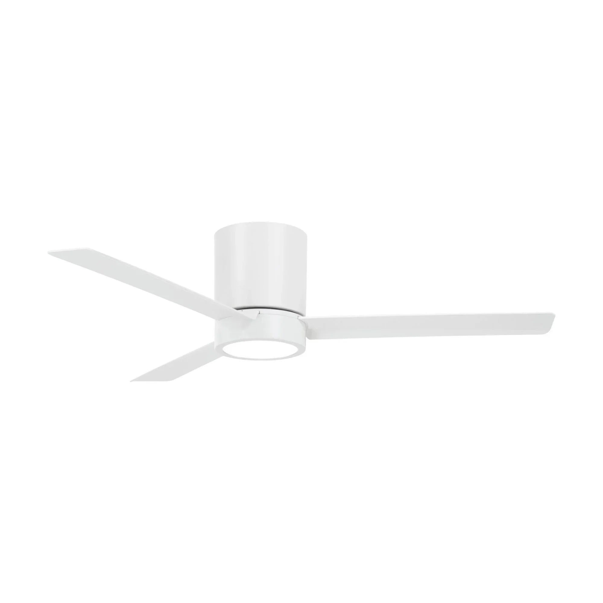 Roto Flush 52" White LED Ceiling Fan with Remote Control