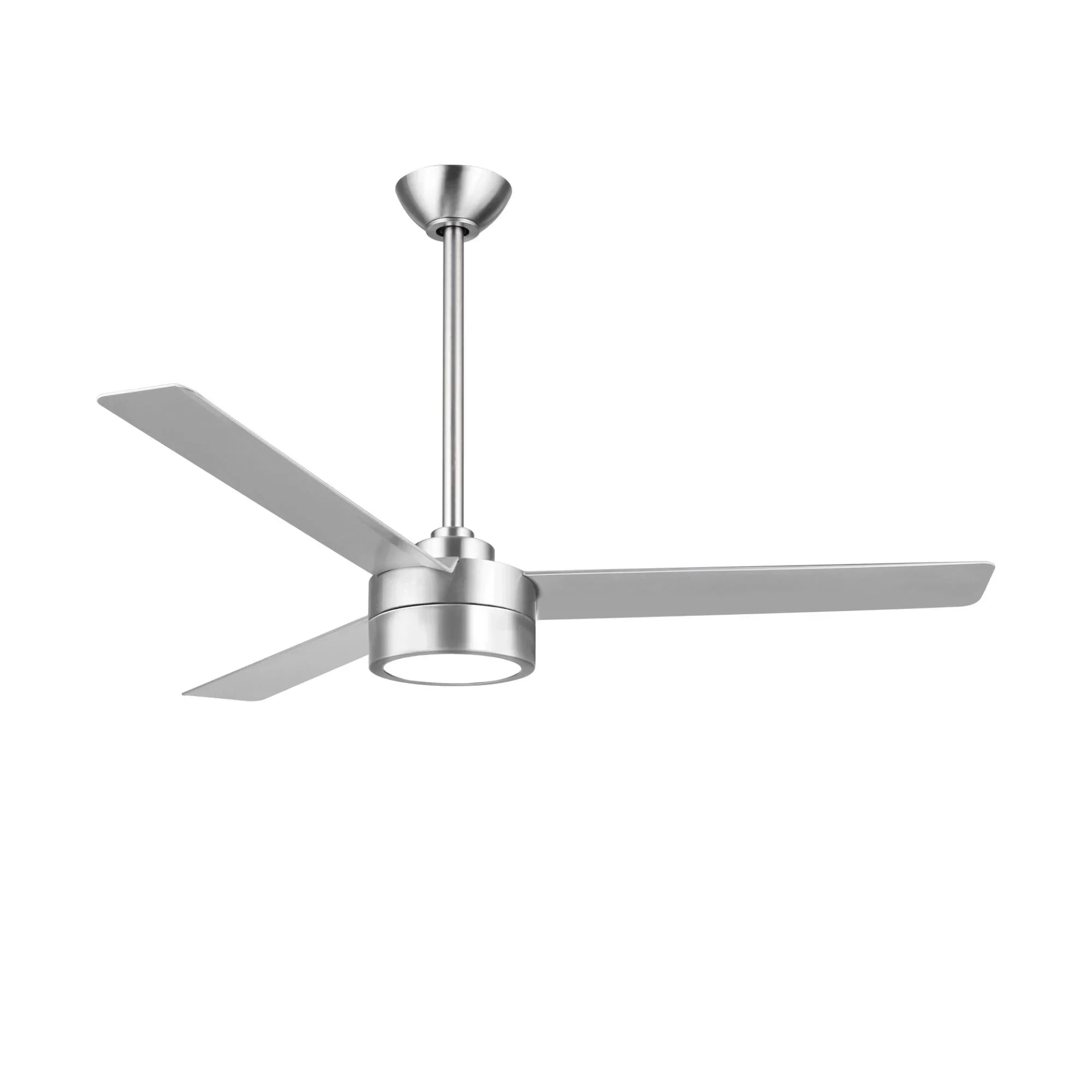 Roto LED 52" Aluminum Ceiling Fan with Etched Lens