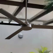Roto XL 62" Bronze Wet Rated Ceiling Fan with Wall Control