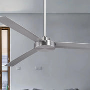Roto XL 62" Aluminum Wet Rated Ceiling Fan with Wall Control