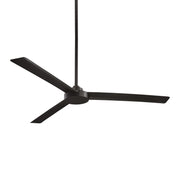 Roto XL 62" Black Coal Wet Rated Ceiling Fan with Wall Control