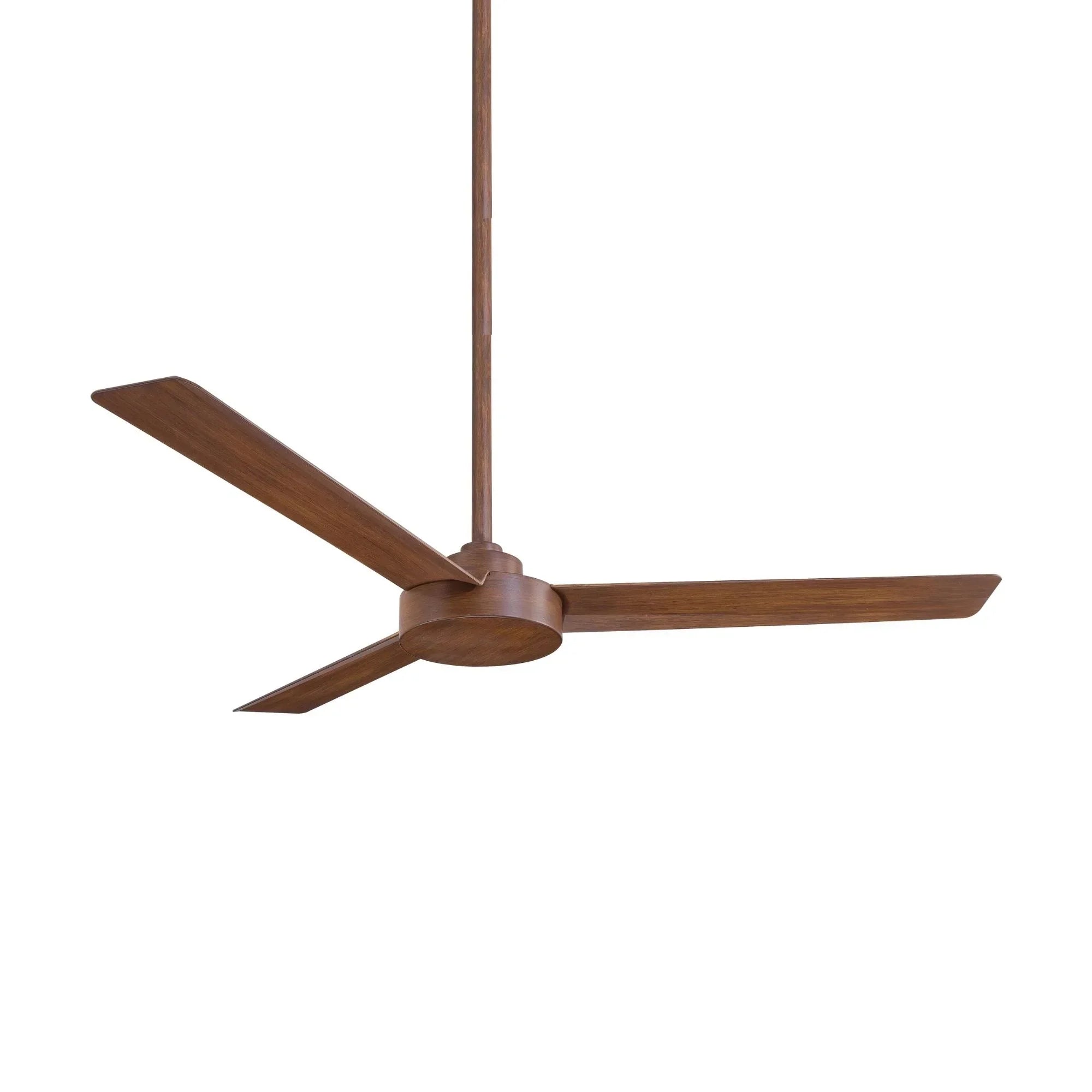 Roto 52" Koa Ceiling Fan with Wall Control