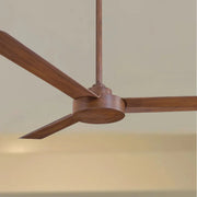Roto 52" Koa Ceiling Fan with Wall Control