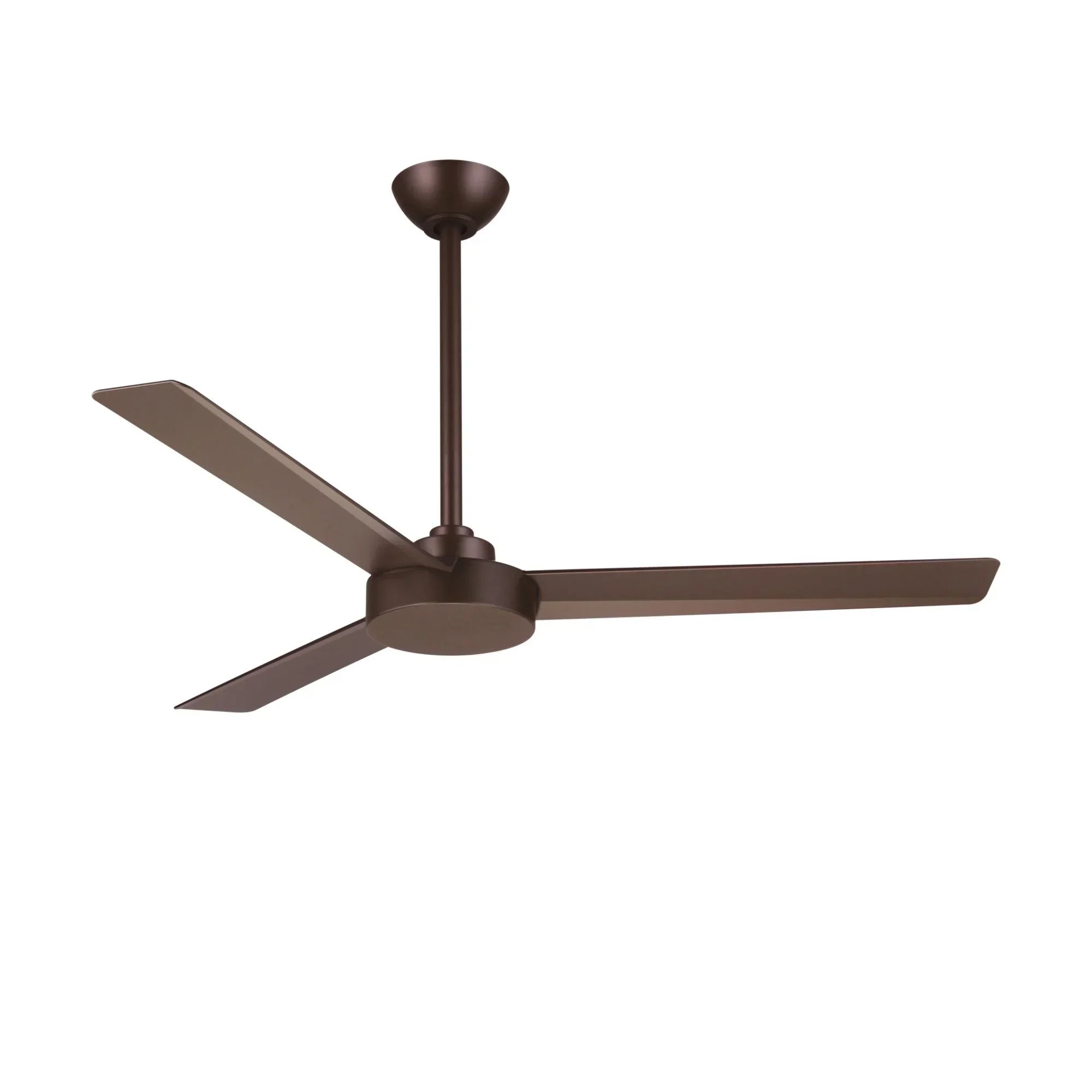 Roto 52" Bronze Ceiling Fan with Wall Control