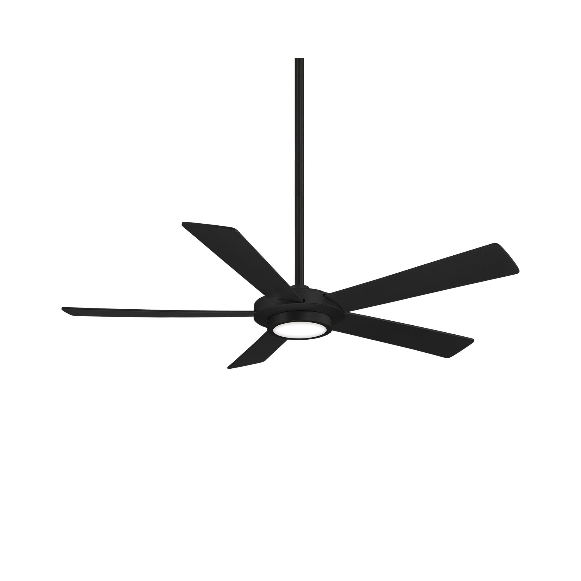 Sabot LED 52" Black Coal Ceiling Fan with Remote - Bees Lighting