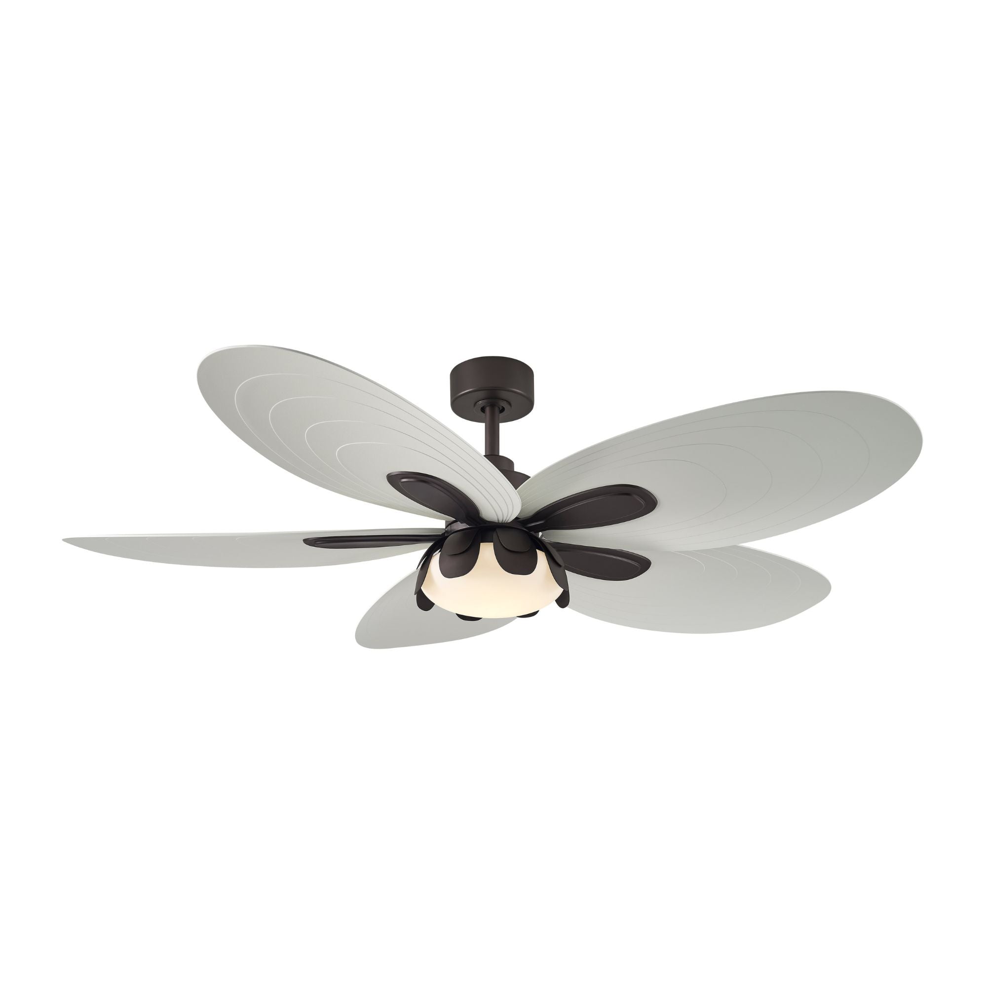 Minka Aire Saltcress 60'' Smart Ceiling Fan with LED Light DC Motor Dark Bronze