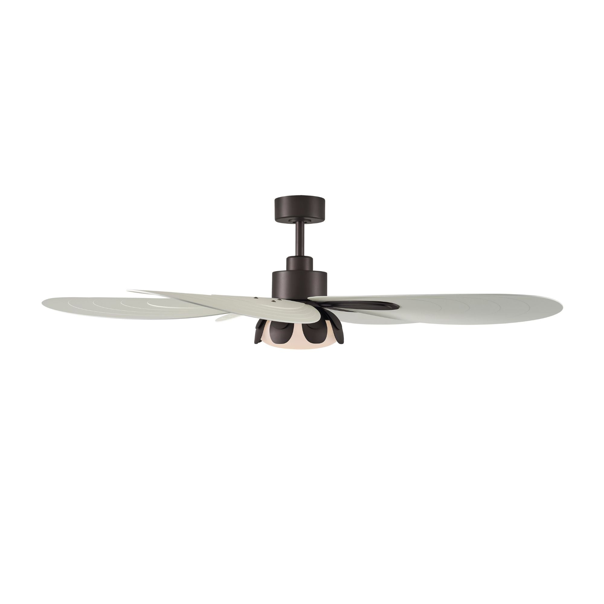 Minka Aire Saltcress 60'' Smart Ceiling Fan with LED Light DC Motor Dark Bronze