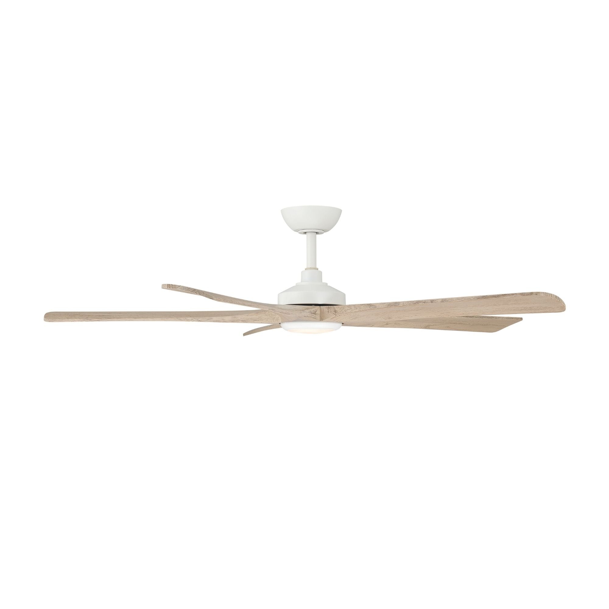 Minka Aire Seressa 56'' Smart Ceiling Fan with LED Light DC Motor Alabaster White