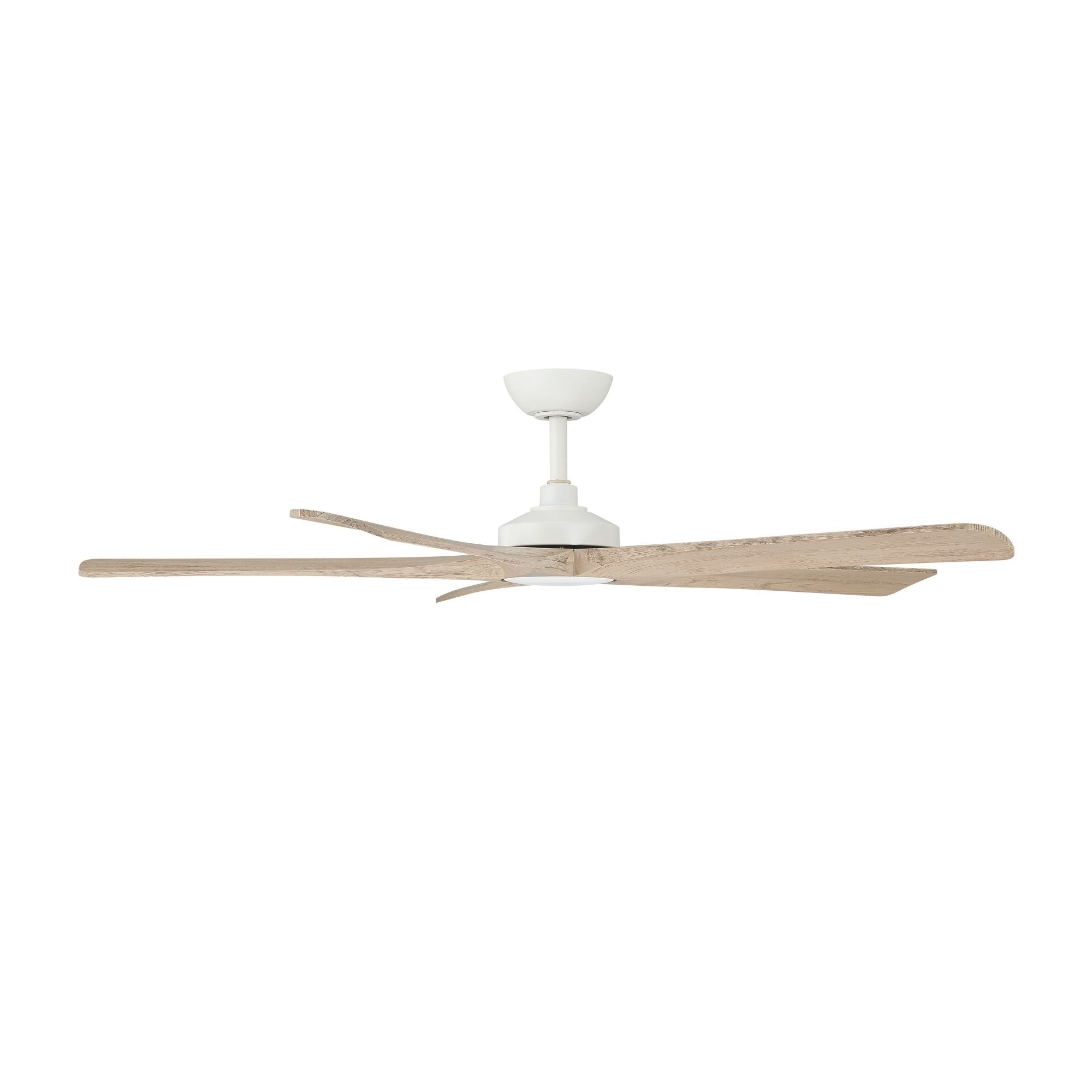 Minka Aire Seressa 56'' Smart Ceiling Fan with LED Light DC Motor Alabaster White