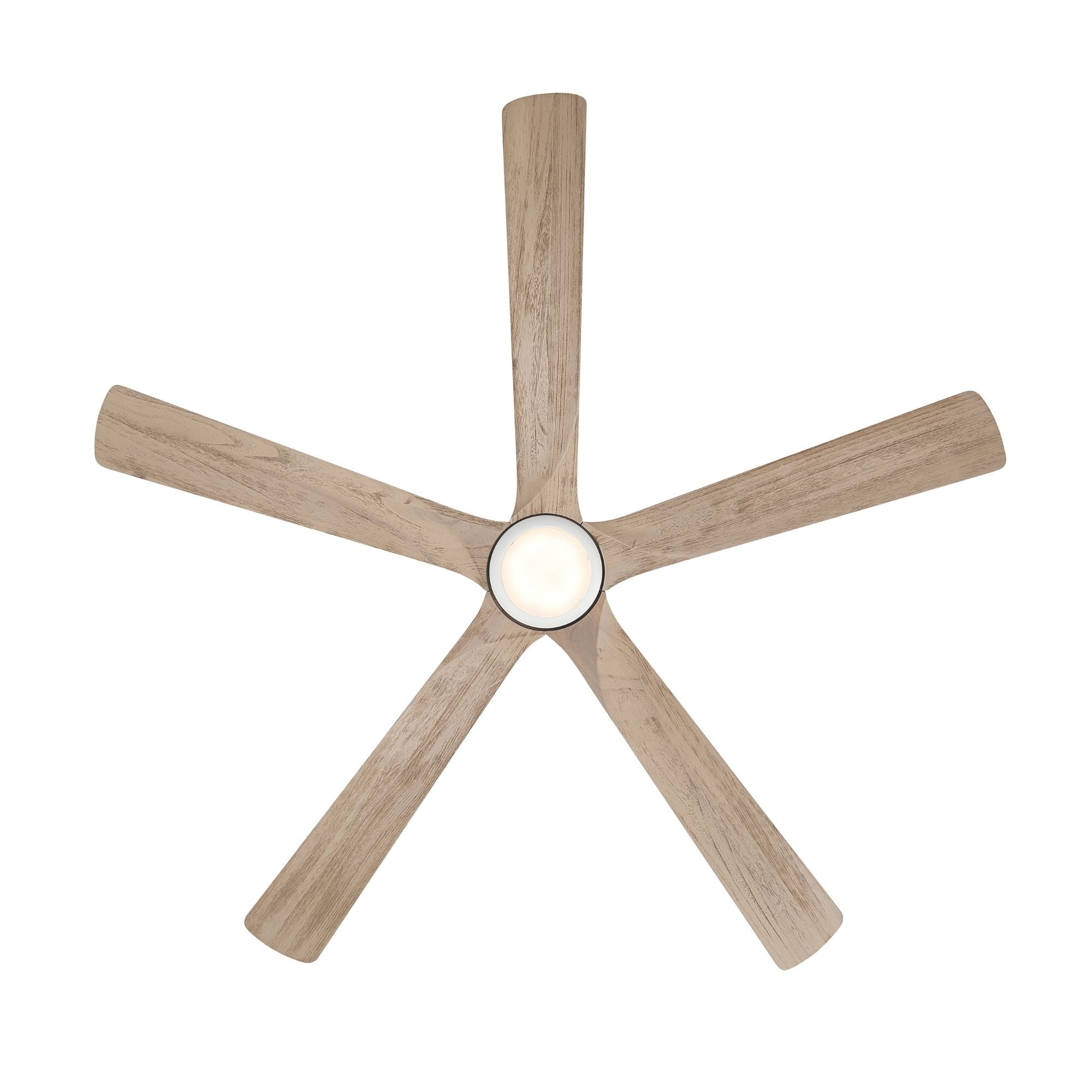 Minka Aire Seressa 56'' Smart Ceiling Fan with LED Light DC Motor Alabaster White
