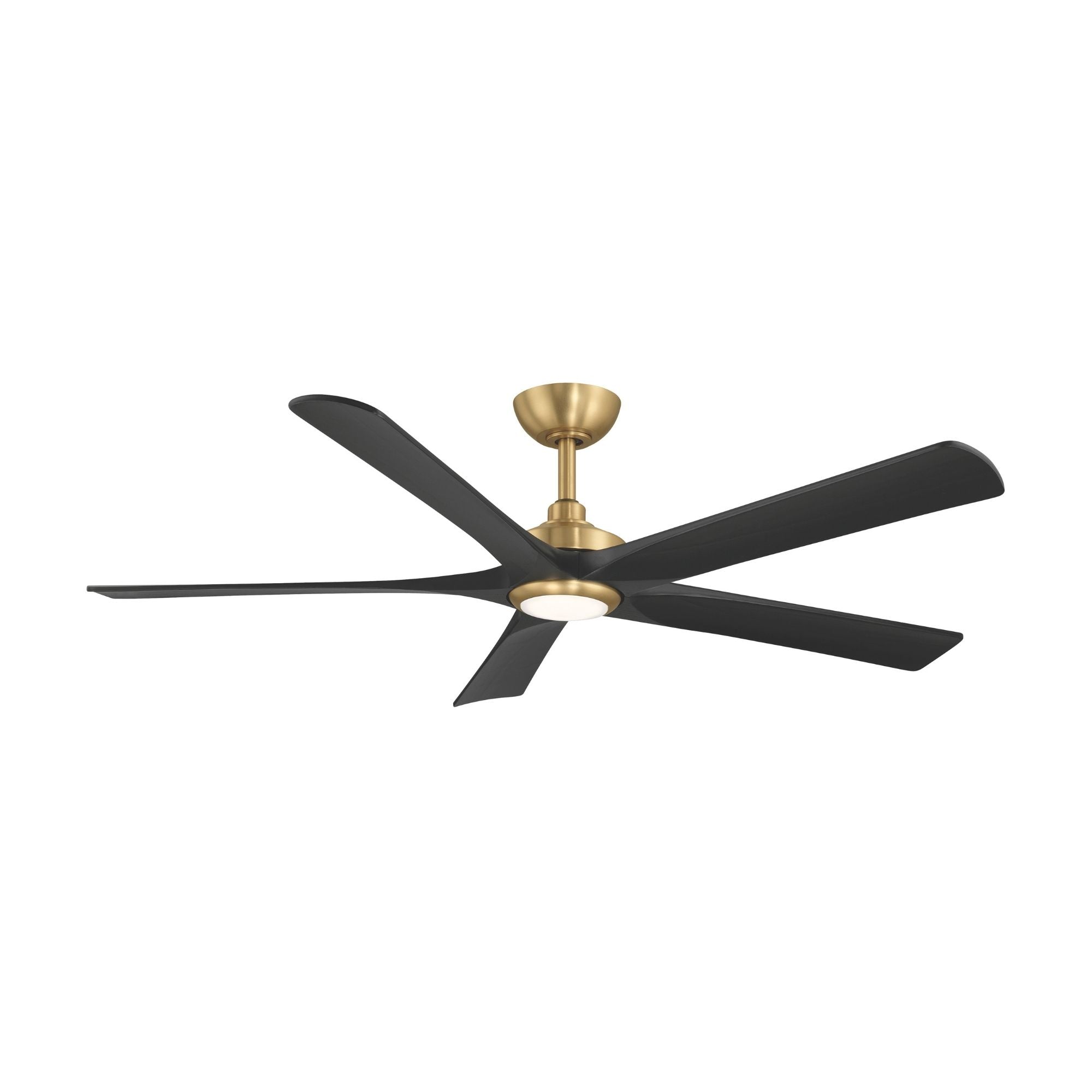 Minka Aire Seressa 56'' Smart Ceiling Fan with LED Light DC Motor Heritage Brass