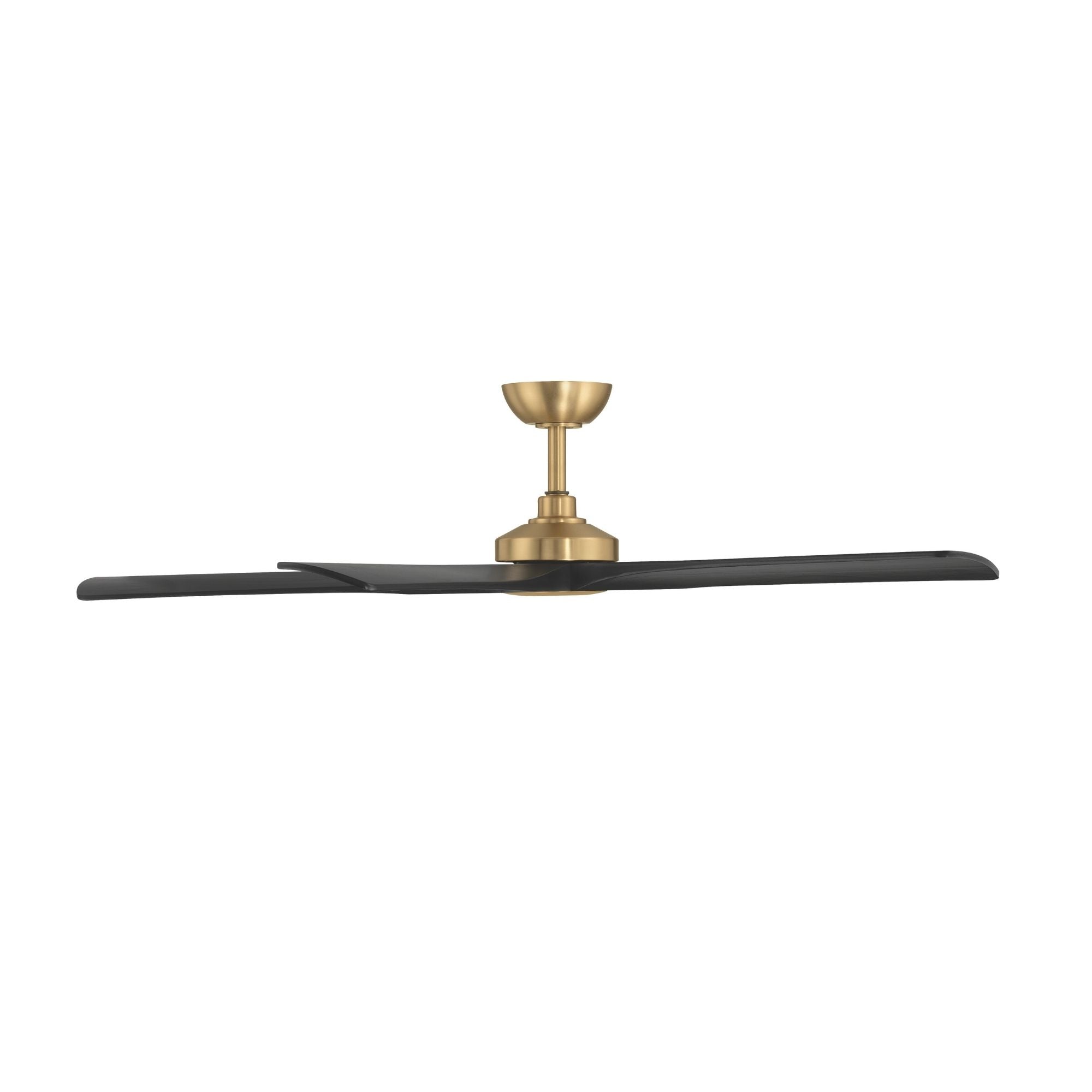 Minka Aire Seressa 56'' Smart Ceiling Fan with LED Light DC Motor Heritage Brass