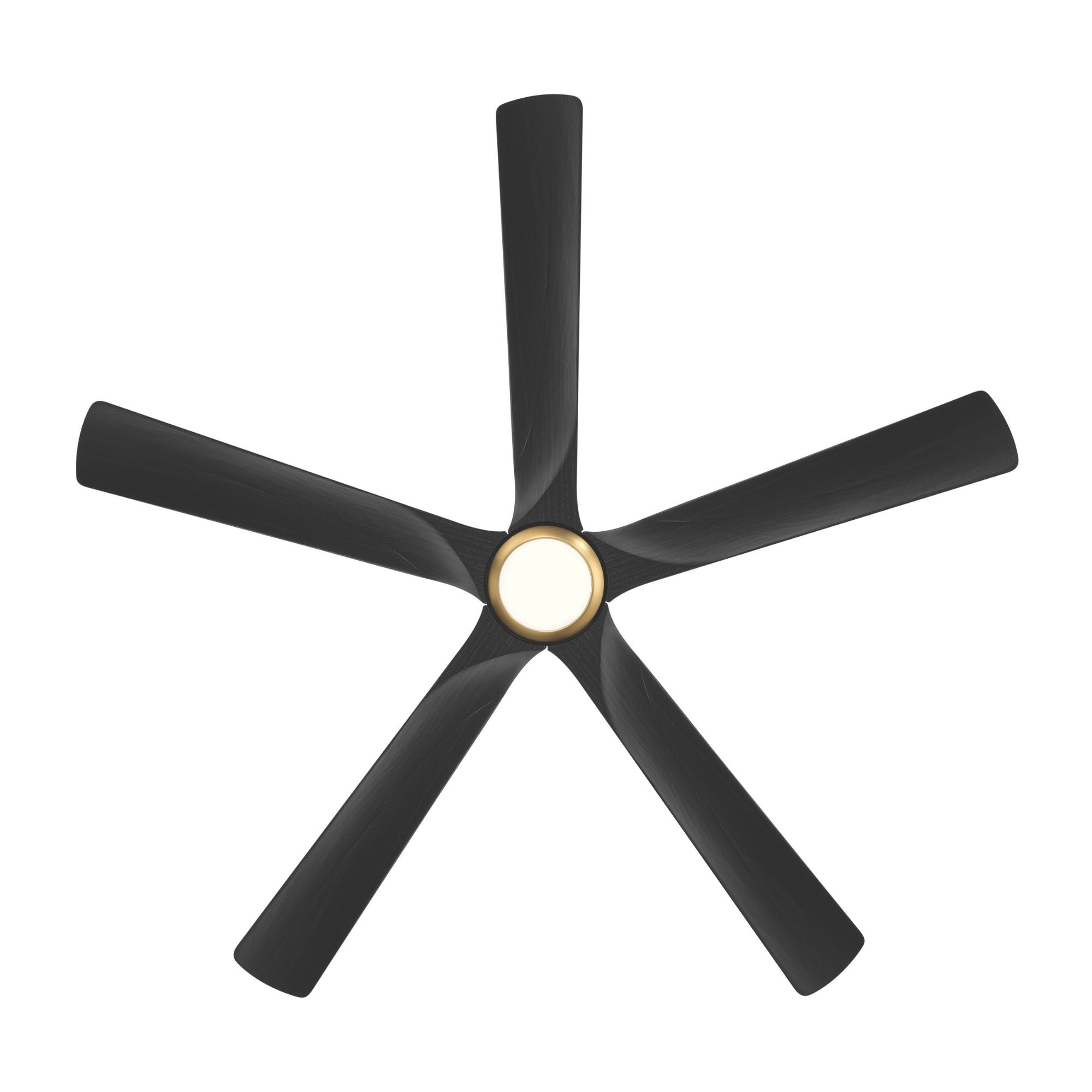Minka Aire Seressa 56'' Smart Ceiling Fan with LED Light DC Motor Heritage Brass