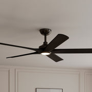 Minka Aire Seressa 56'' Smart Ceiling Fan with LED Light DC Motor Rustic Gun Metal